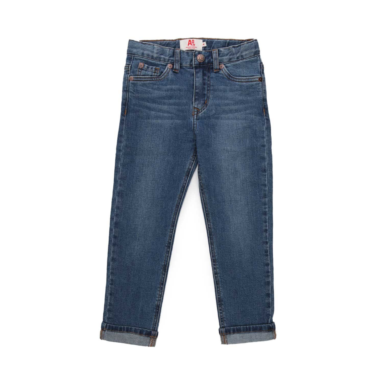 JEANS SLIM FIT BLU MEDIO BAMBINO E TEEN - annameglio.com abbigliamento moda