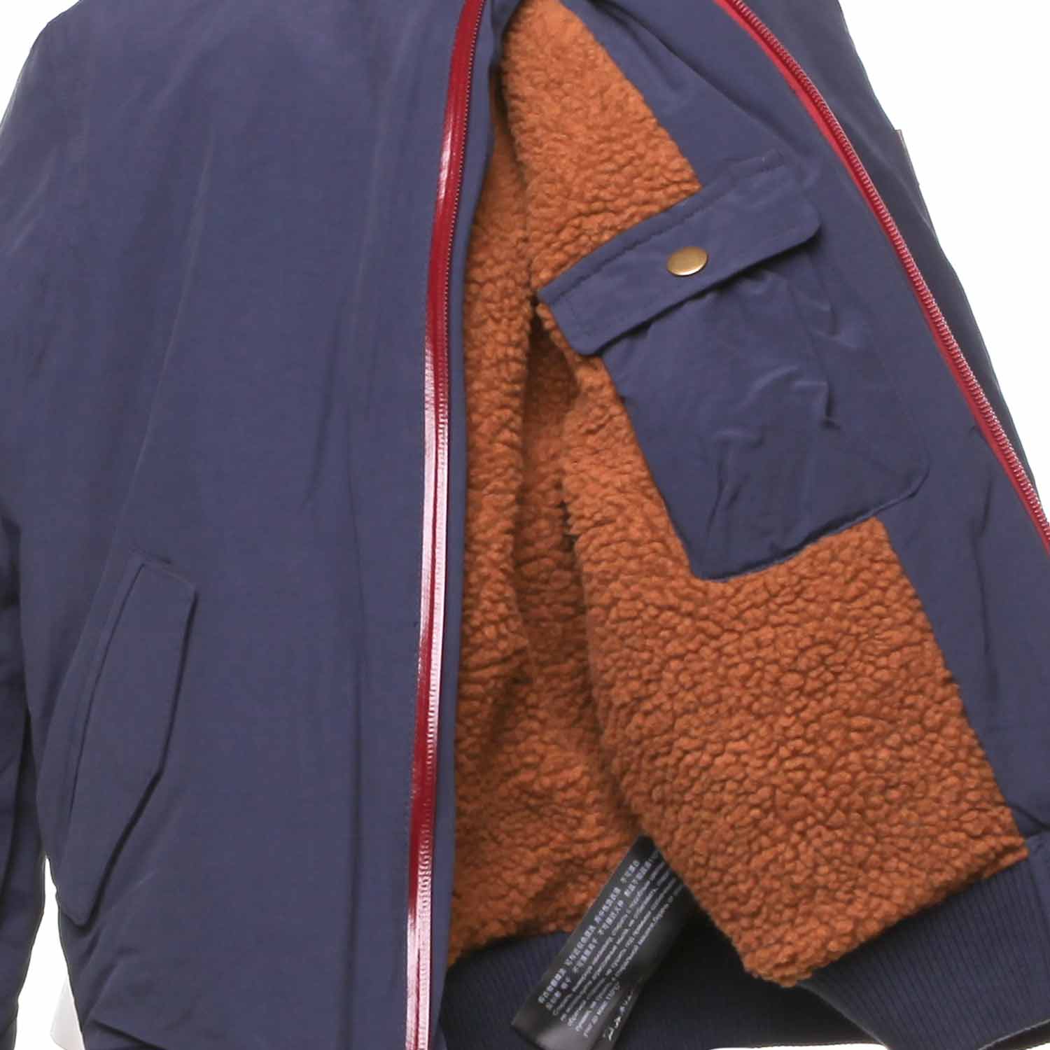 GIUBBINO IMBOTTITO BLU E CAMMELLO BAMBINO E TEEN - annameglio.com abbigliamento moda