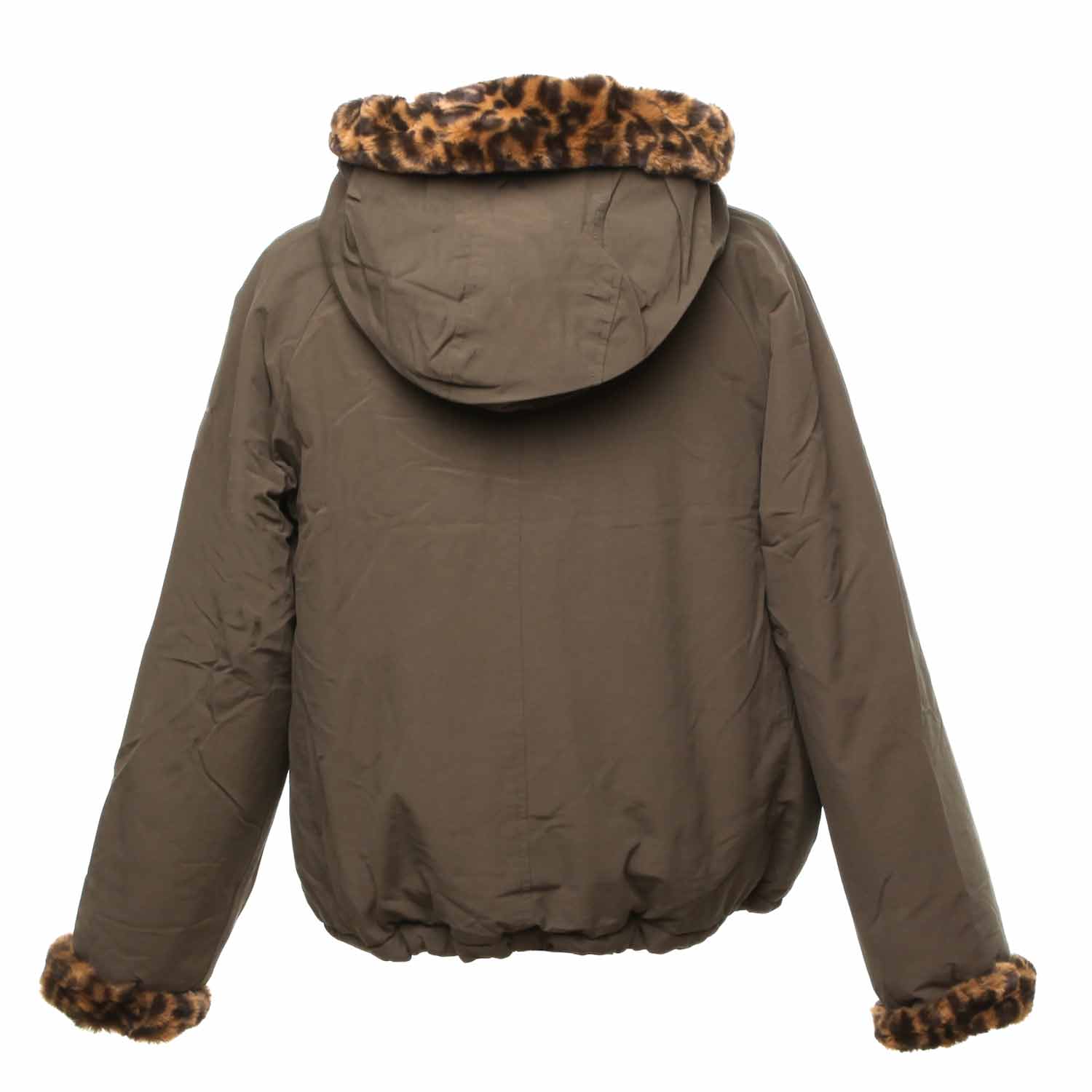 GIUBBINO VERDE MILITARE E ANIMALIER BAMBINA E TEEN - annameglio.com abbigliamento moda