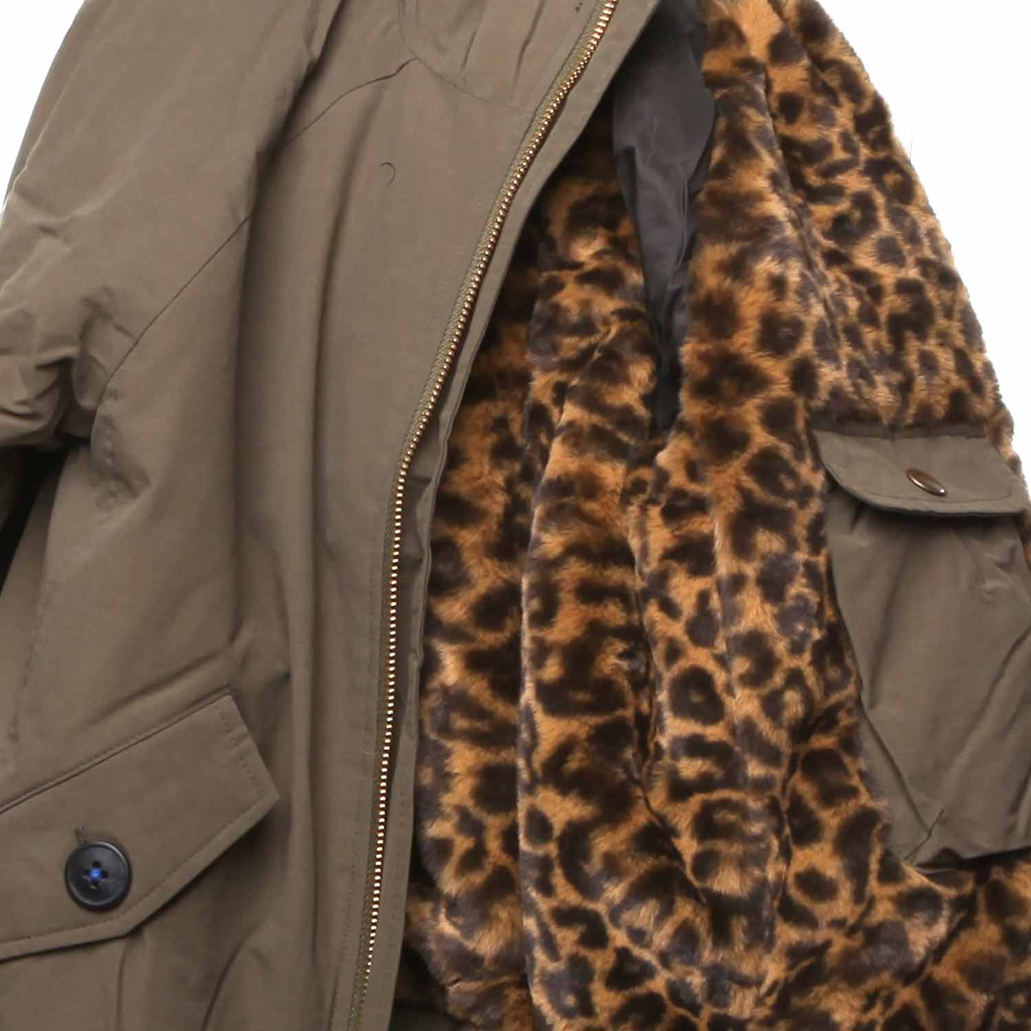 GIUBBINO VERDE MILITARE E ANIMALIER BAMBINA E TEEN - annameglio.com abbigliamento moda
