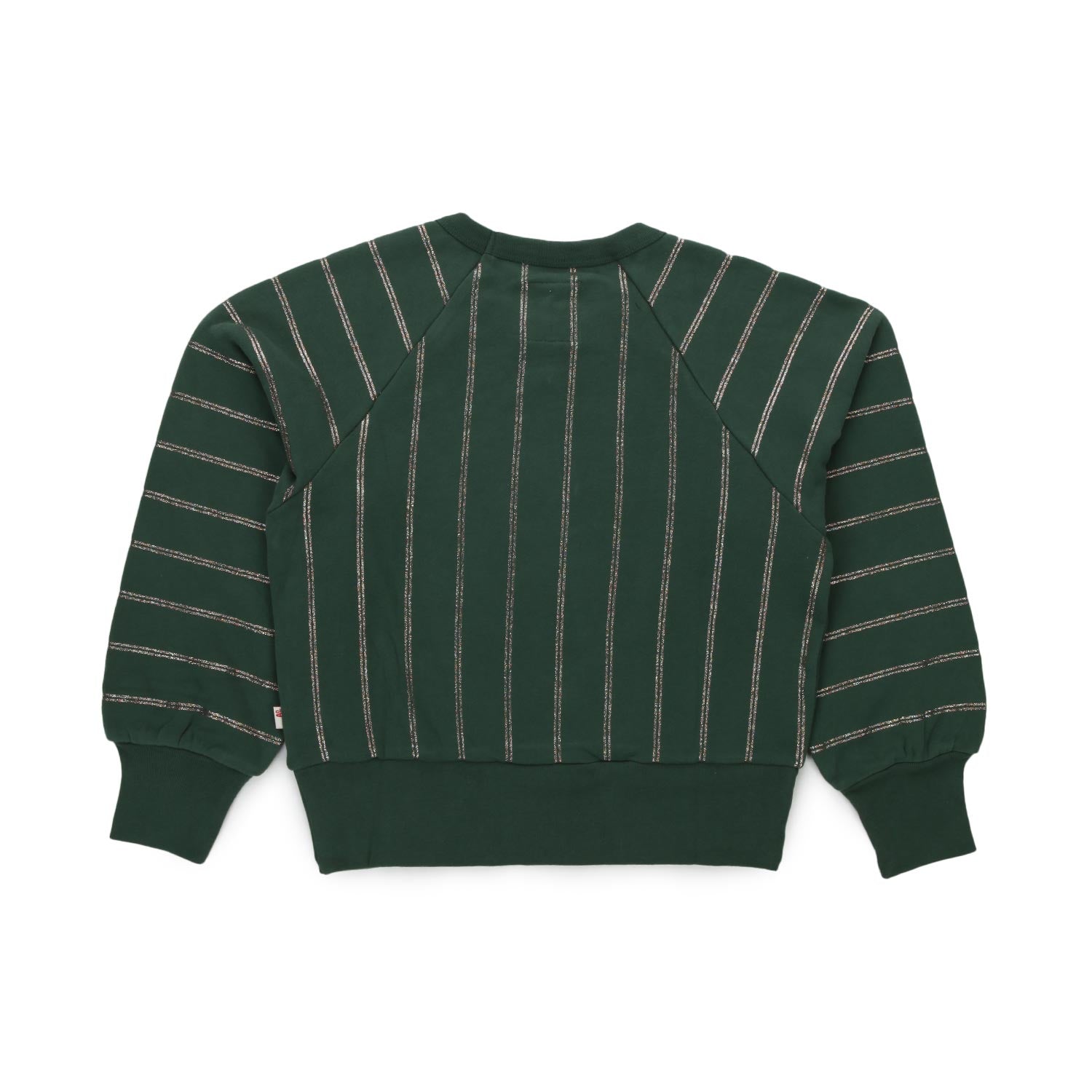 FELPA VERDE A RIGHE BAMBINA E TEEN - annameglio.com abbigliamento moda