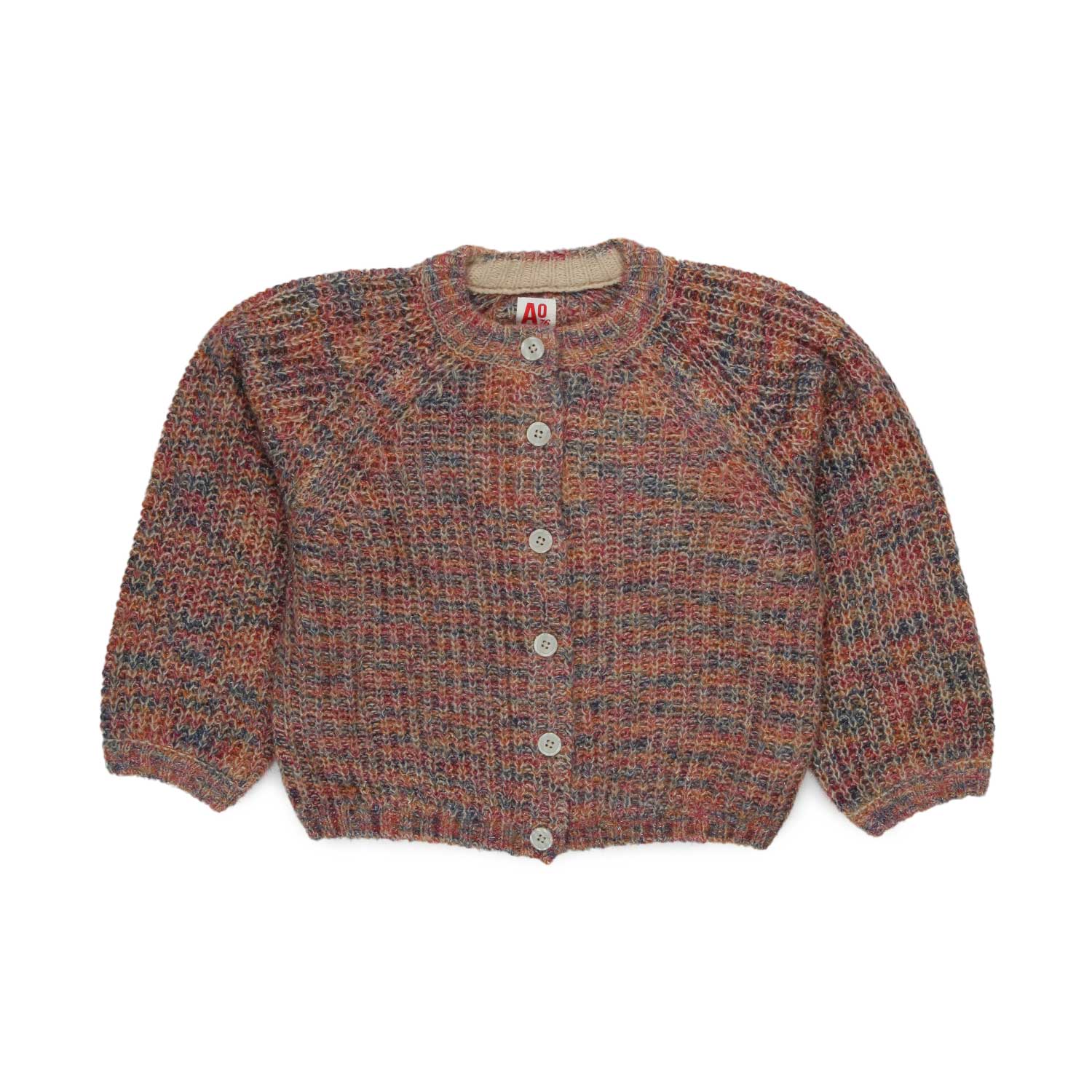 CARDIGAN MELANGE MULTICOLOR BAMBINA E TEEN - annameglio.com abbigliamento moda