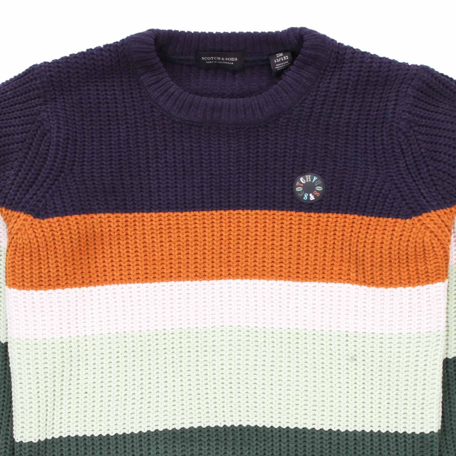 MAGLIONE MULTICOLOR A BLOCCHI BAMBINO E TEENAGER - annameglio.com abbigliamento moda