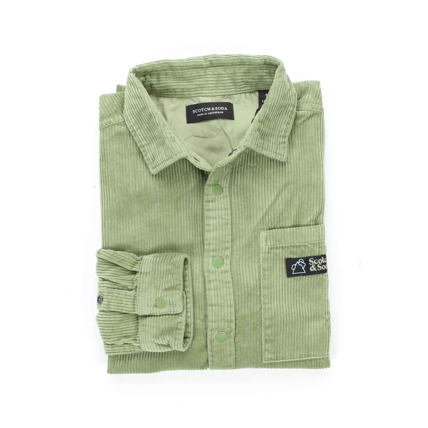 CAMICIA CORDUROY VERDE ACQUA BAMBINO E TEEN - annameglio.com abbigliamento moda
