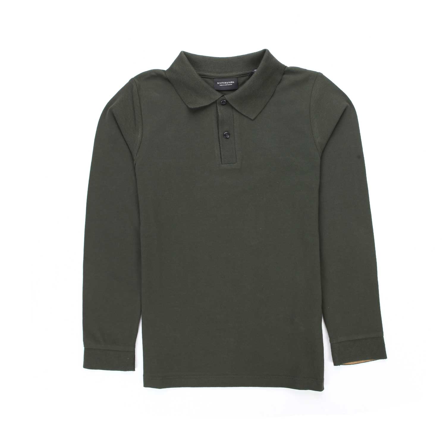POLO LUNGA VERDE MILITARE BAMBINO E TEENAGER - annameglio.com abbigliamento moda