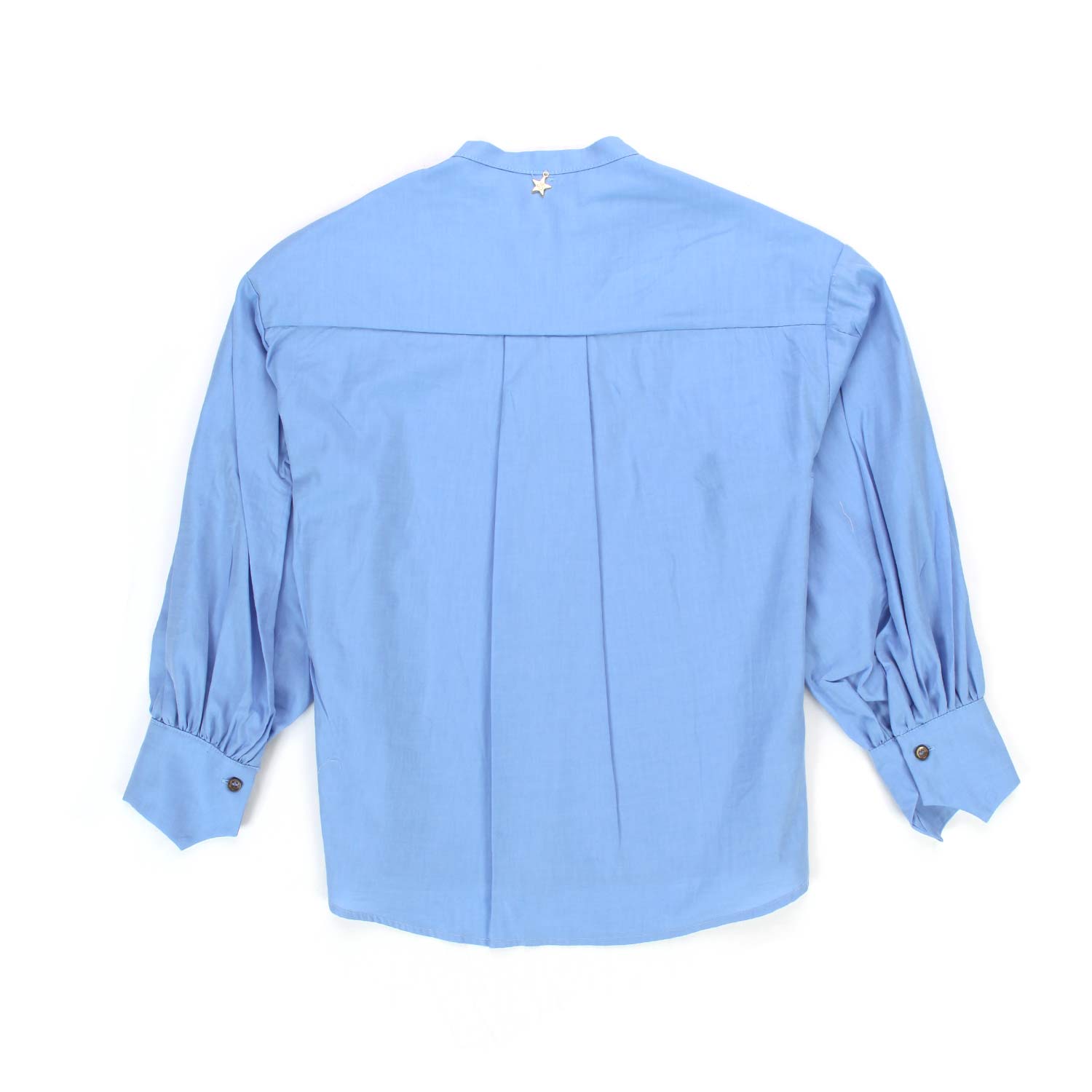 BLUSA CELESTE BAMBINA E TEEN - annameglio.com abbigliamento moda