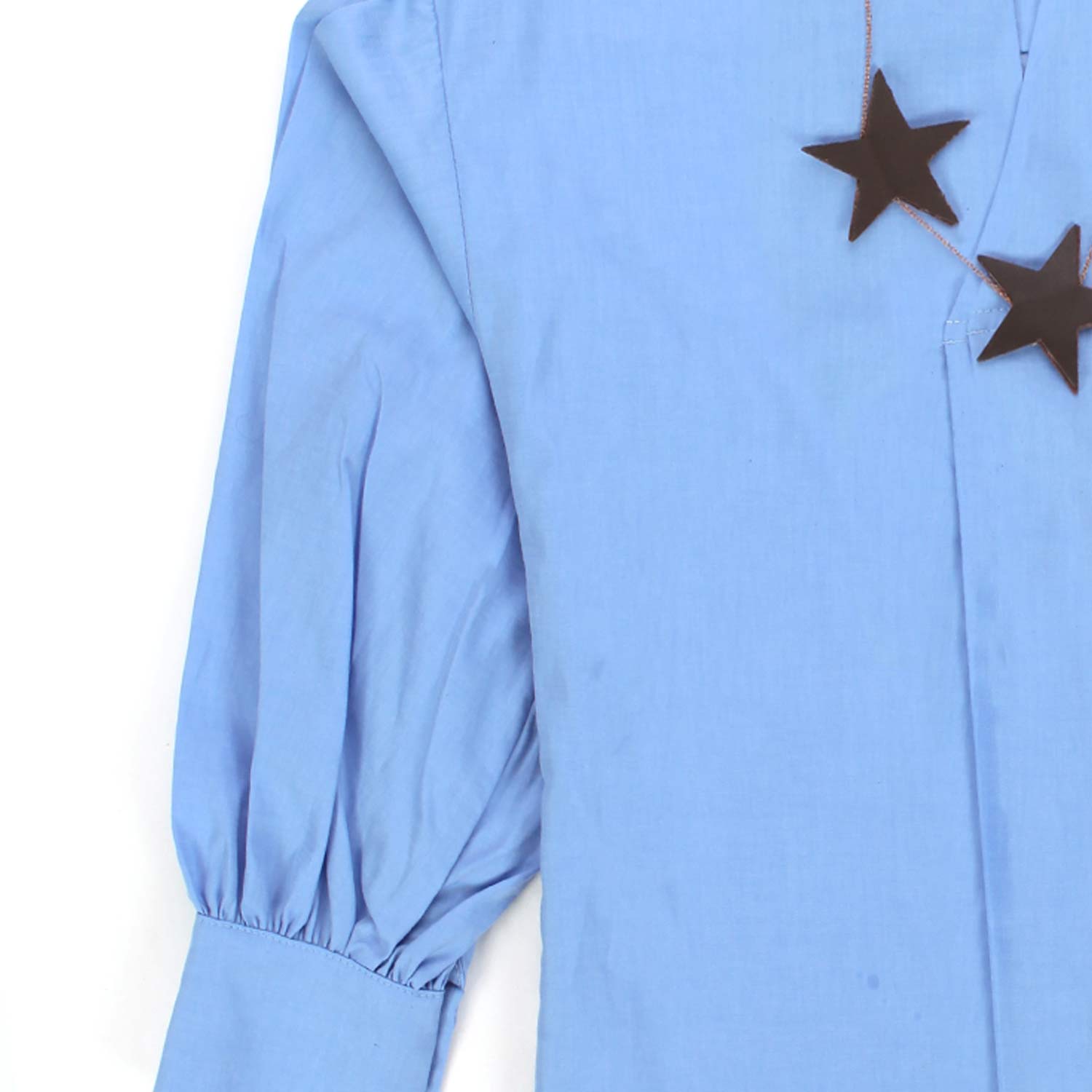 BLUSA CELESTE BAMBINA E TEEN - annameglio.com abbigliamento moda