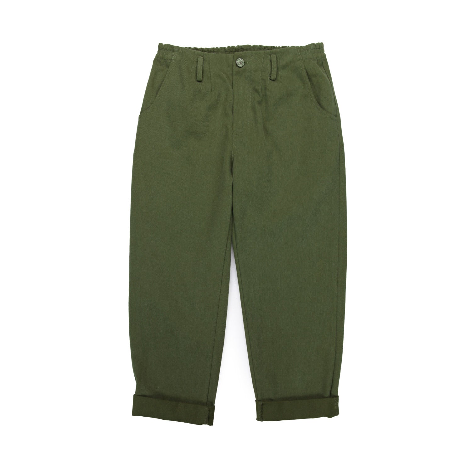 PANTALONE VERDE MILITARE BAMBINA E RAGAZZA - annameglio.com abbigliamento moda