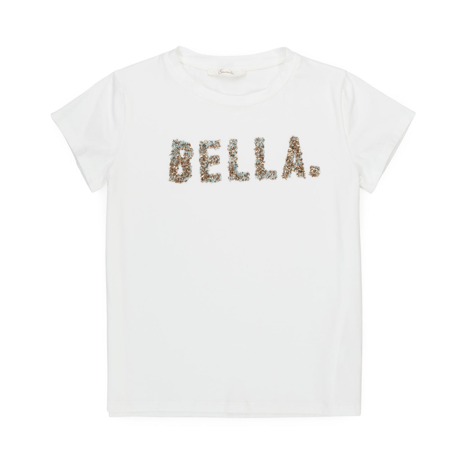 T-SHIRT PANNA E ORO DONNA E RAGAZZA - annameglio.com abbigliamento moda