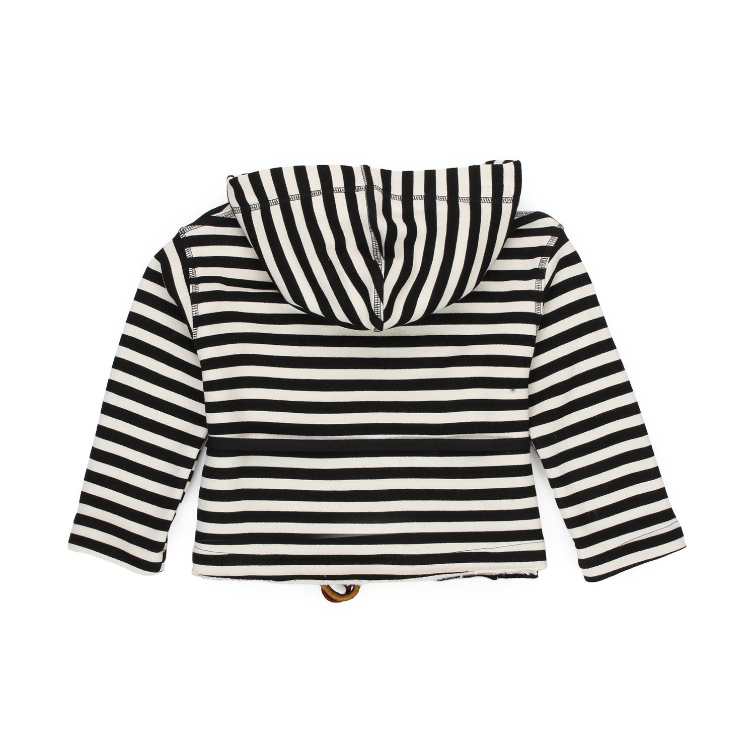 FELPA A RIGHE CON CAPPUCCIO BAMBINA E TEEN - annameglio.com abbigliamento moda