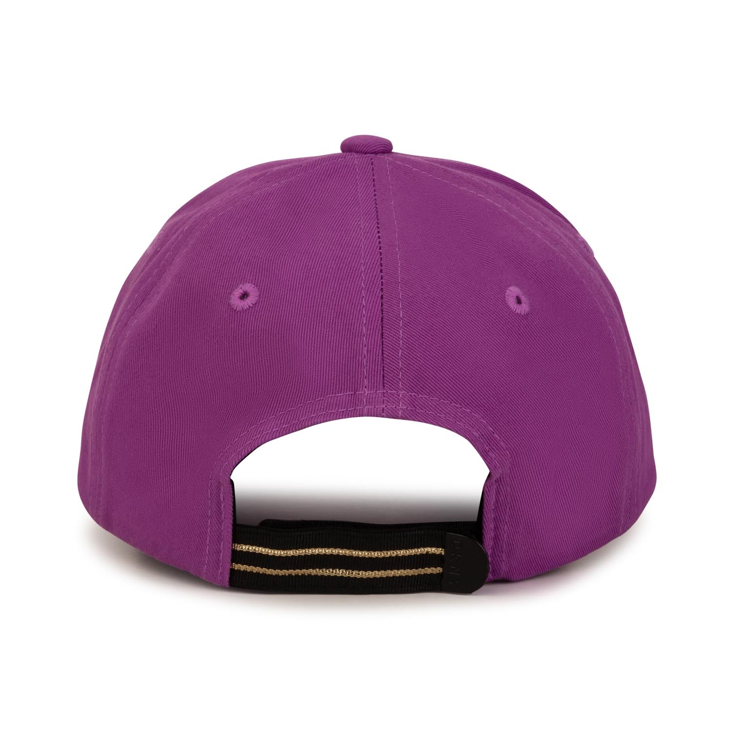 CAPPELLO VIOLA CON LOGO ORO BAMBINA E TEEN - annameglio.com abbigliamento moda