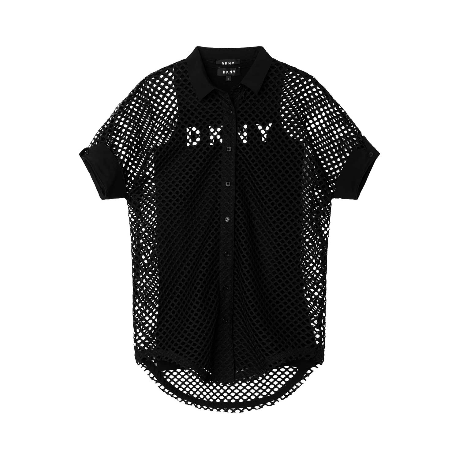 ABITO NERO 2 IN 1 CON MAGLIA A RETE BAMBINA E TEEN - annameglio.com abbigliamento moda