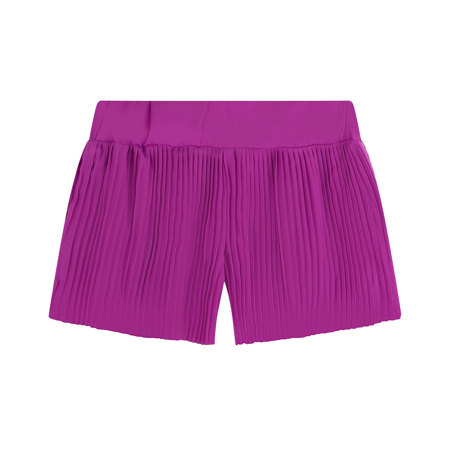 SHORTS VIOLA PLISSETTATI BAMBINA E TEEN - annameglio.com abbigliamento moda