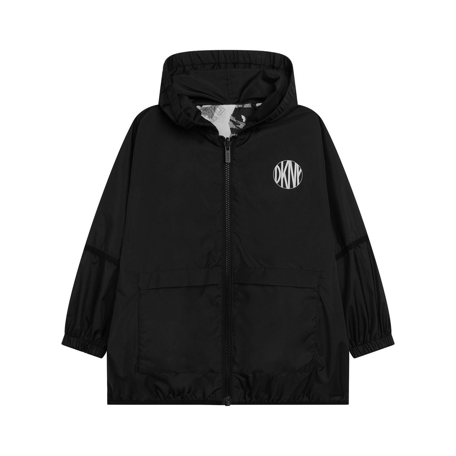 GIACCA A VENTO NERA REVERSIBILE BAMBINA E TEEN - annameglio.com abbigliamento moda