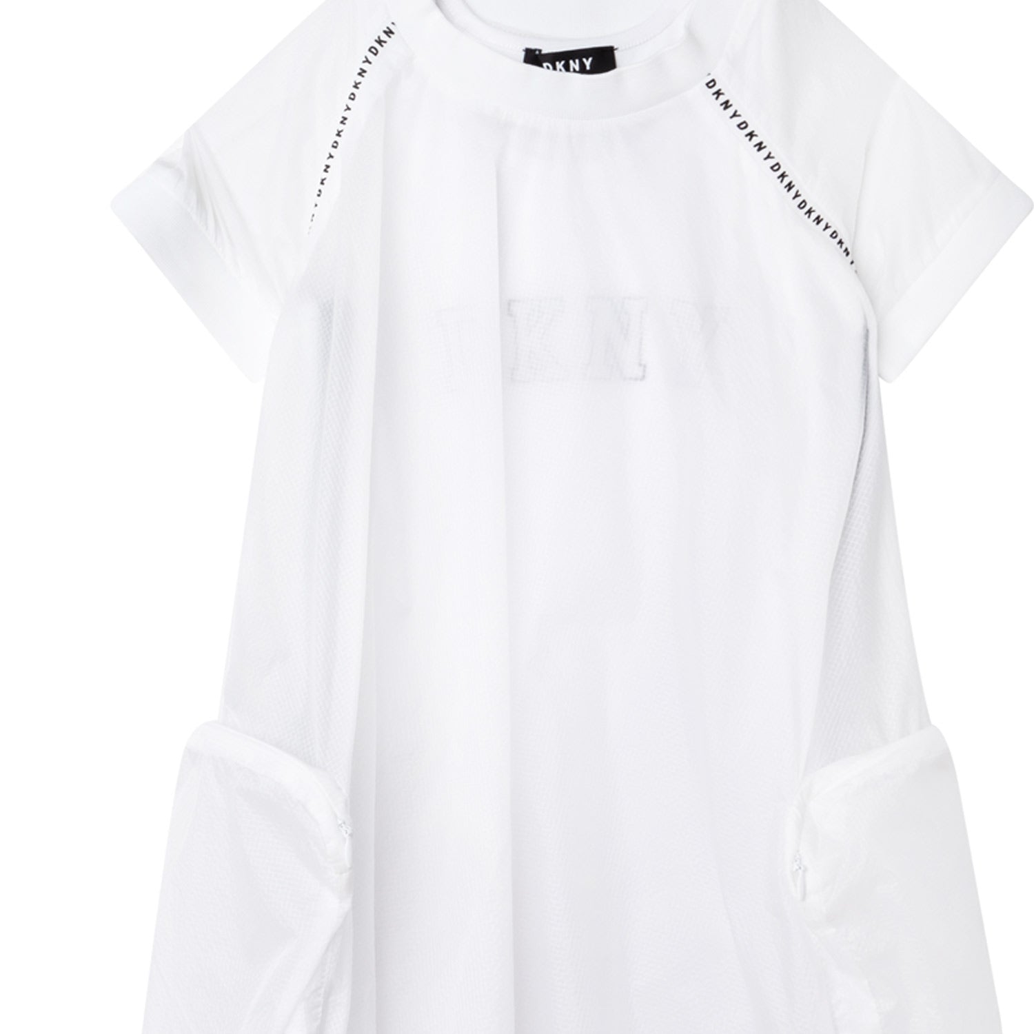 VESTITO BIANCO CON MAXI CANOTTA BAMBINA E TEEN - annameglio.com abbigliamento moda