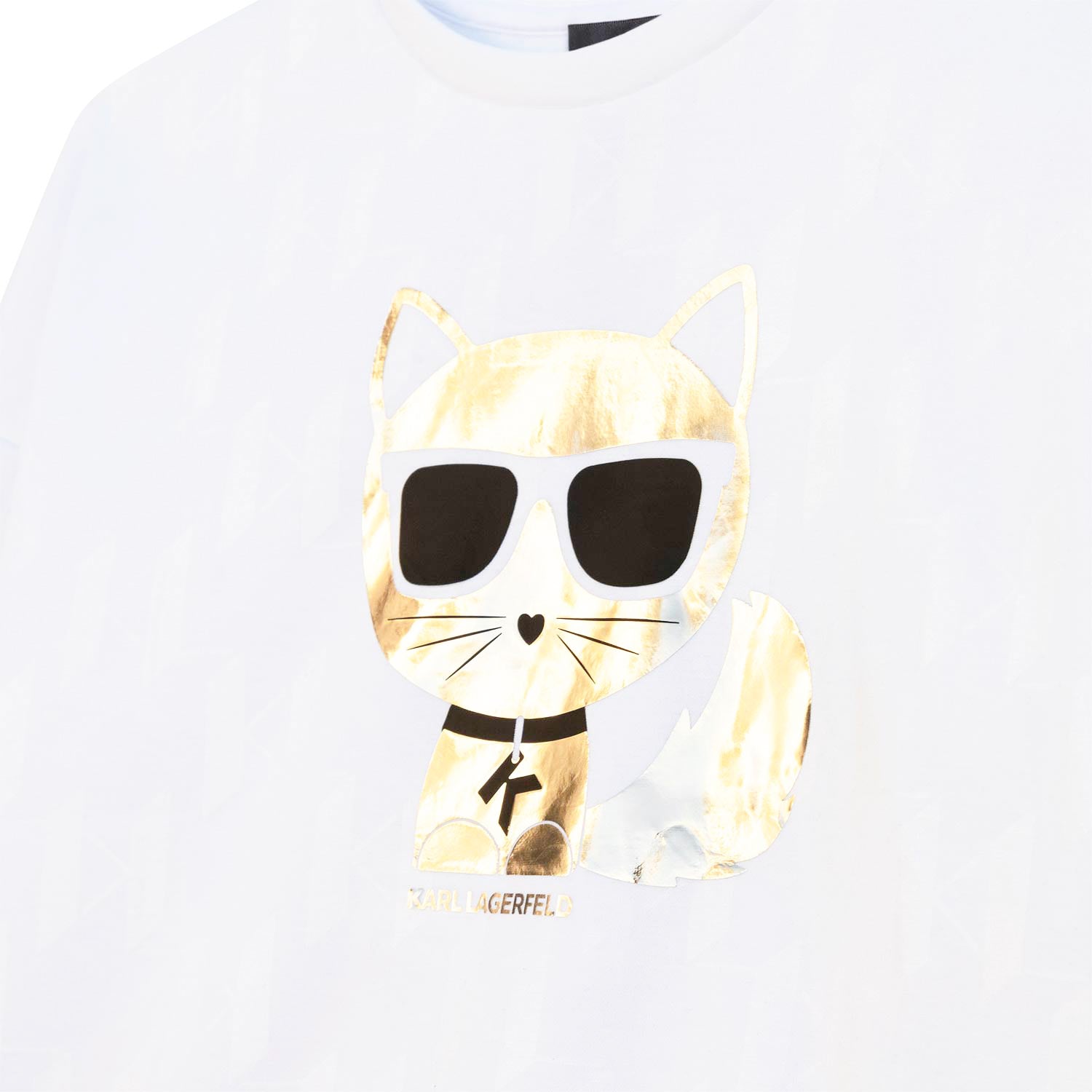 FELPA CHOUPETTE BIANCA E ORO BAMBINA E TEEN - annameglio.com abbigliamento moda