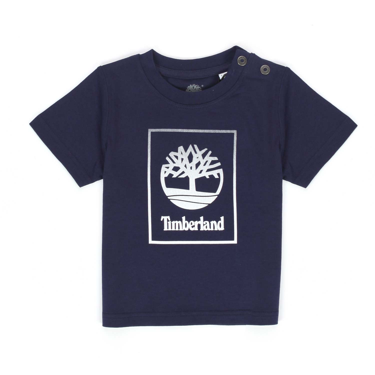 T-SHIRT BLU SCURO CON STAMPA BAMBINO E BEBÈ - annameglio.com abbigliamento moda