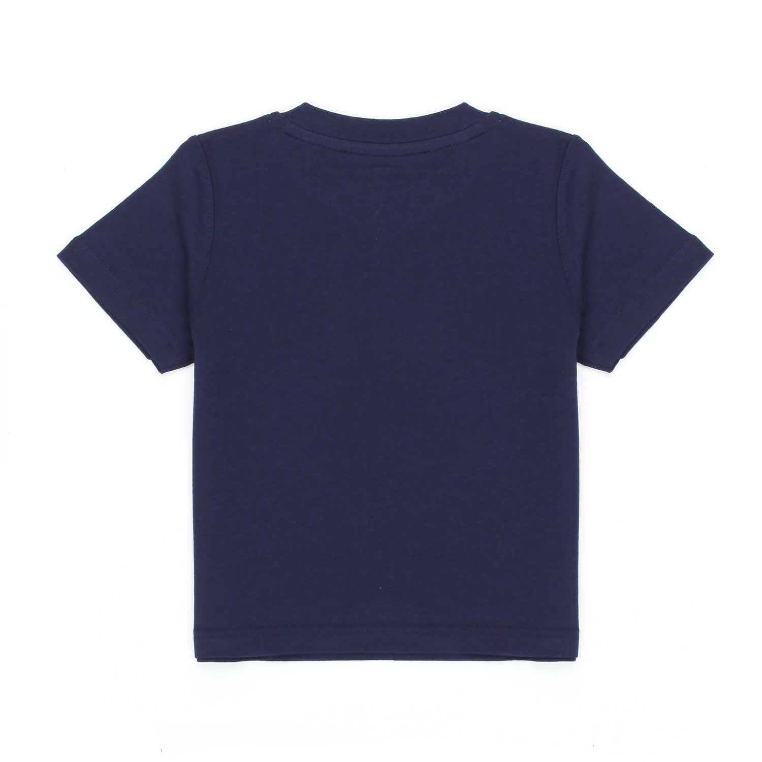 T-SHIRT BLU NAVY CON STAMPA BAMBINO E BEBÈ - annameglio.com abbigliamento moda