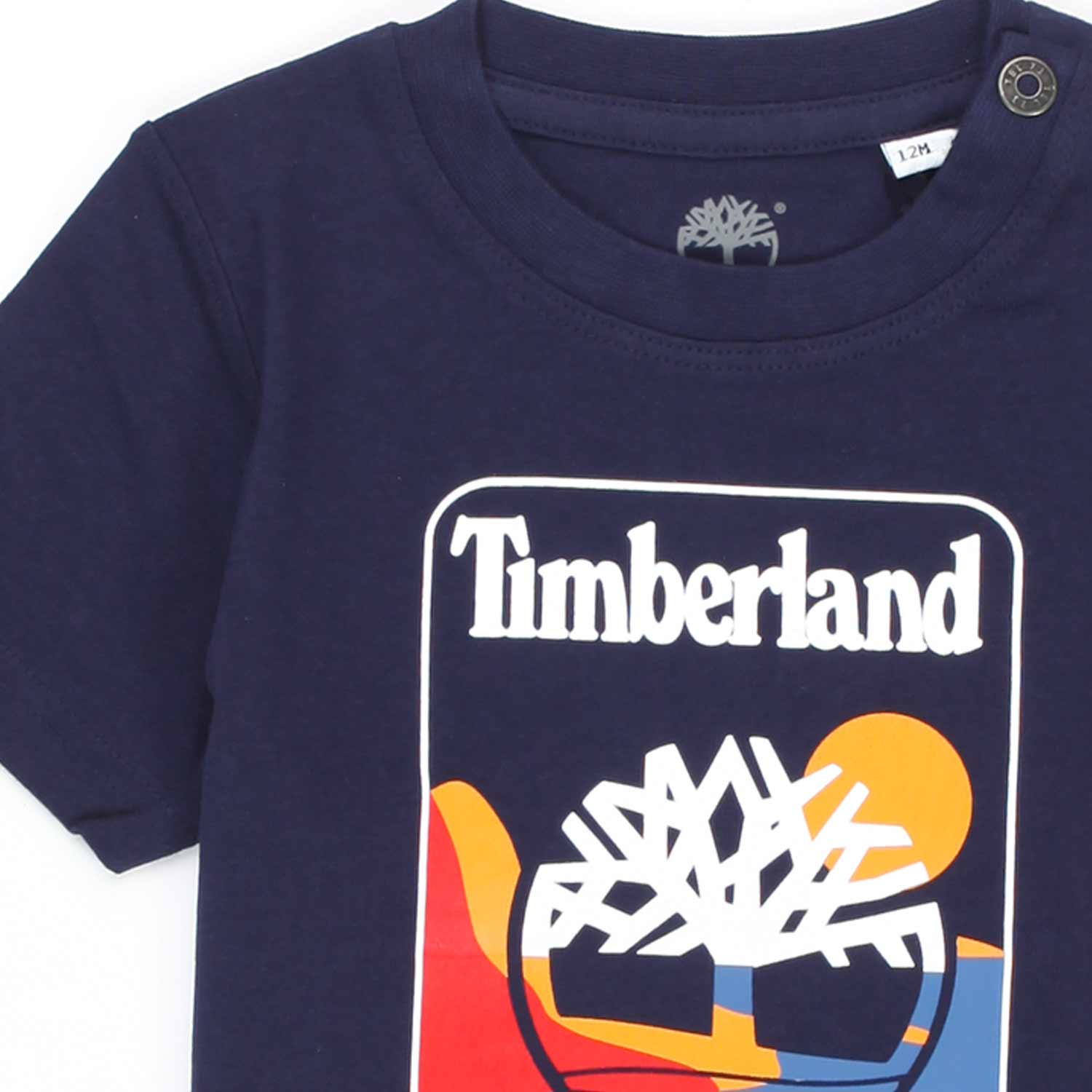 T-SHIRT BLU NAVY CON STAMPA BAMBINO E BEBÈ - annameglio.com abbigliamento moda