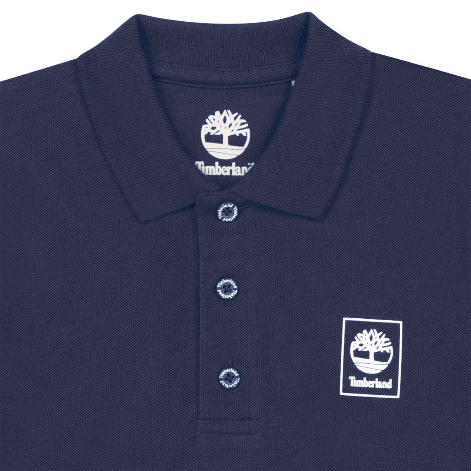 POLO BLU CON LOGO BIANCO BAMBINO E TEEN - annameglio.com abbigliamento moda