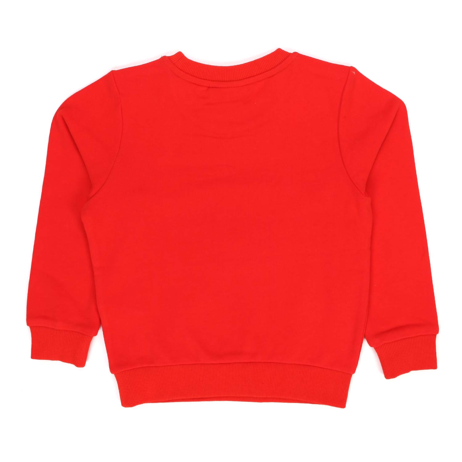 FELPA ROSSA CON STAMPA LOGO BAMBINO E TEEN - annameglio.com abbigliamento moda