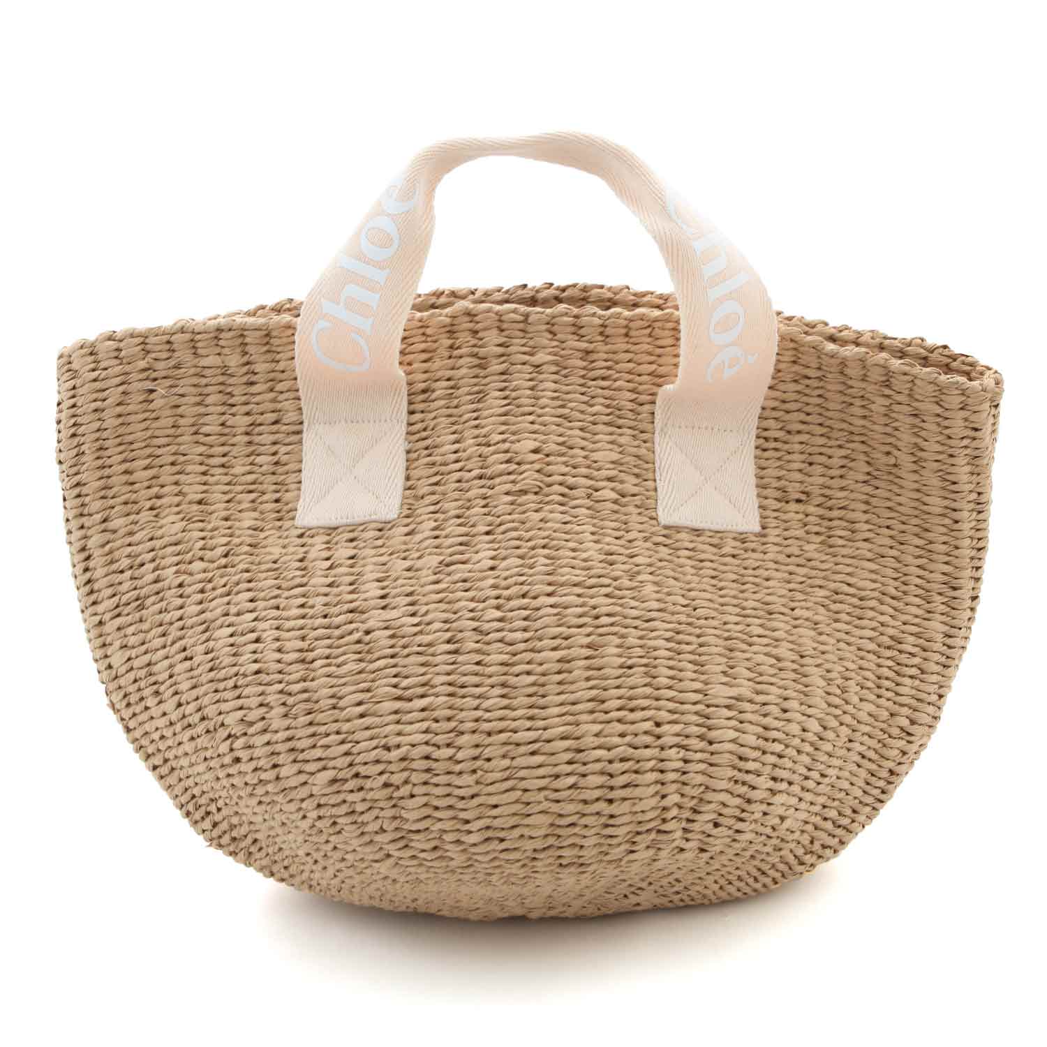 BORSA SHOPPER MIFUKO IN PAGLIA BEIGE - annameglio.com abbigliamento moda
