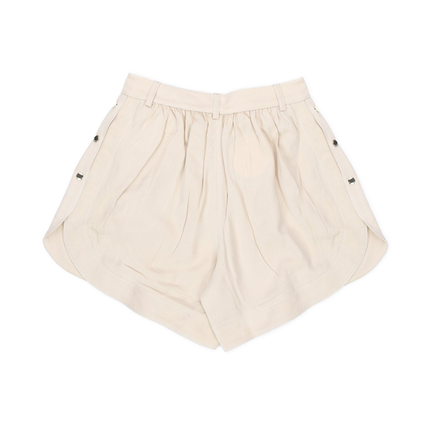 SHORTS IN TWILL BEIGE BAMBINA E TEENAGER - annameglio.com abbigliamento moda