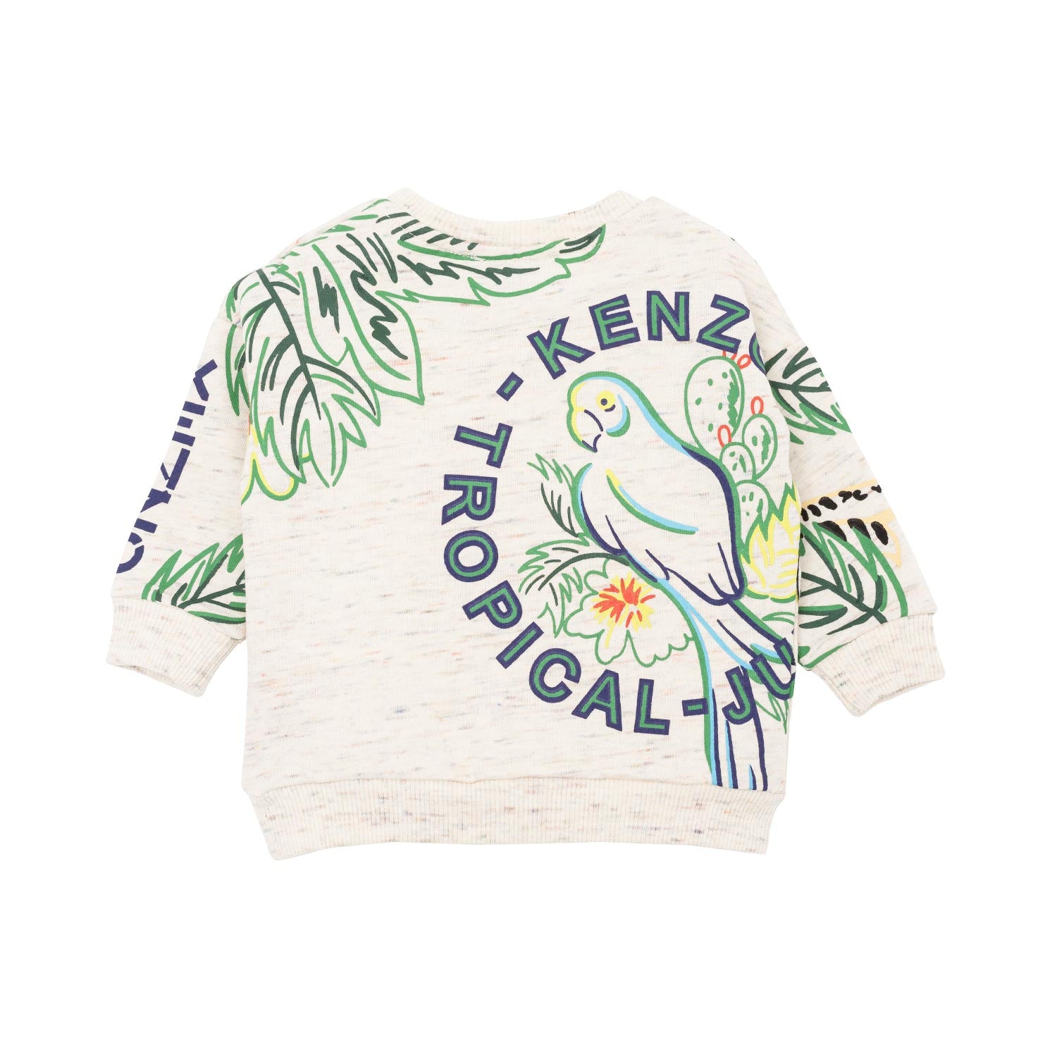 FELPA COLOR GHIACCIO CON STAMPE BAMBINO E BEBÈ - annameglio.com abbigliamento moda