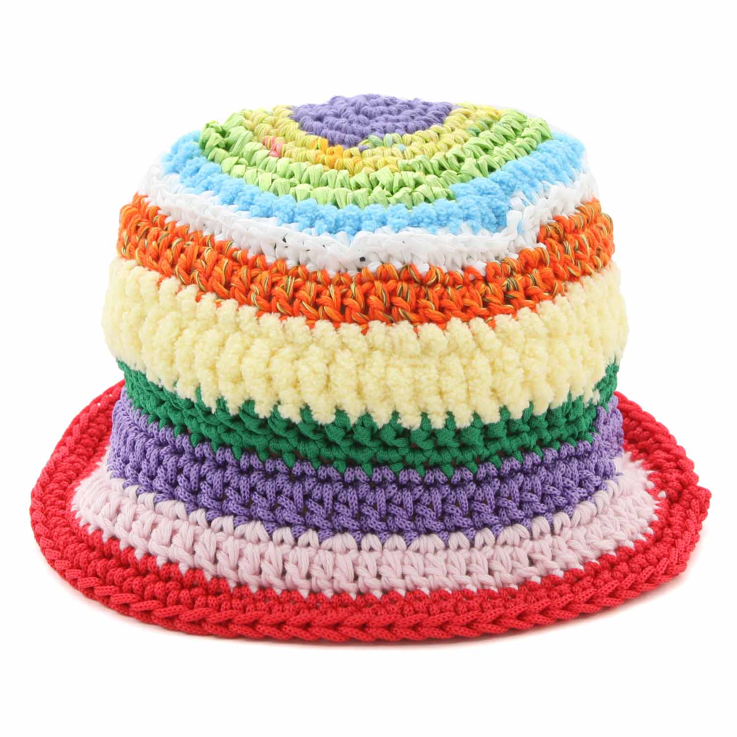 CAPPELLO BUCKET MULTICOLOR BAMBINA BABY - annameglio.com abbigliamento moda