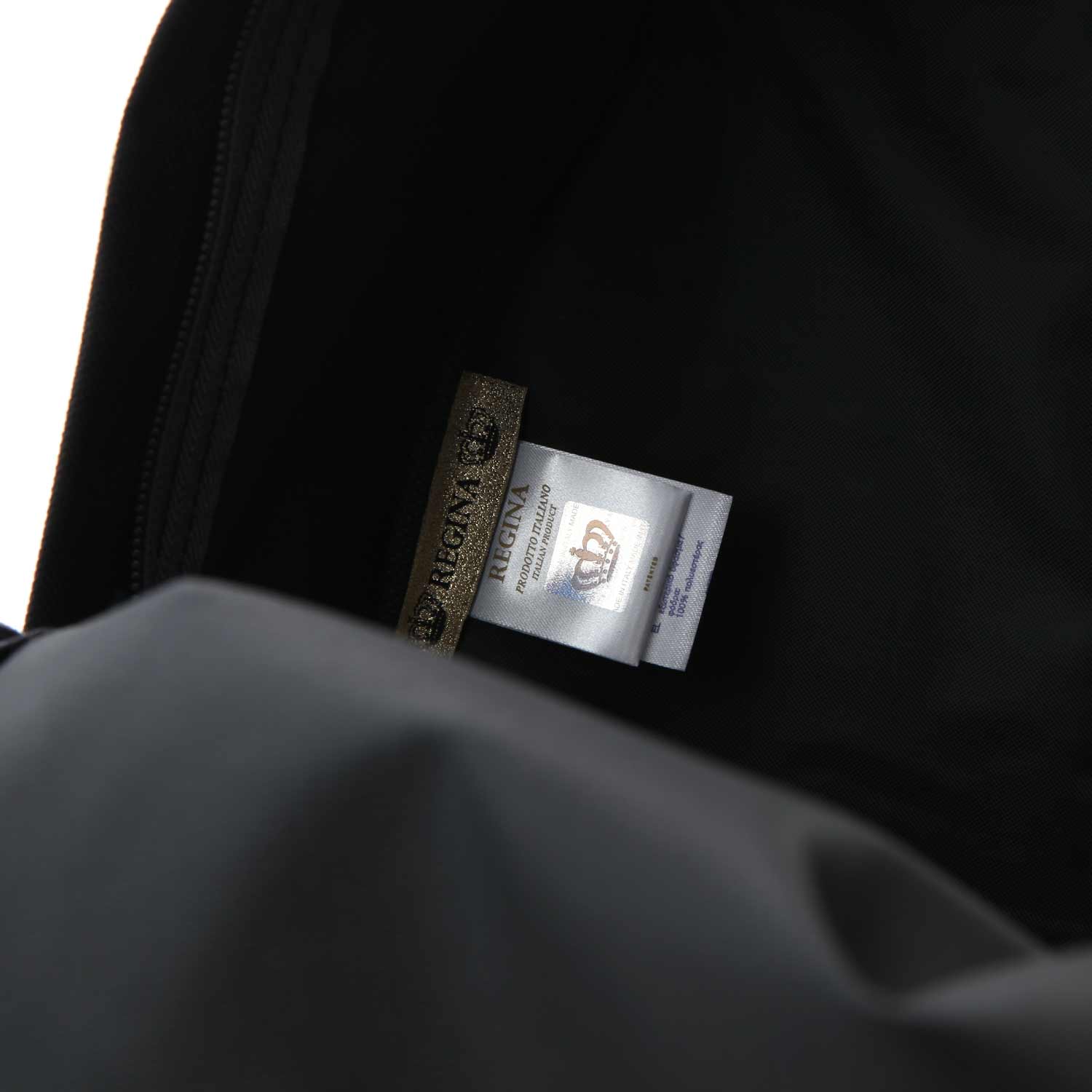 ZAINO NERO CON SPILLE BAMBINA E TEENAGER - annameglio.com abbigliamento moda