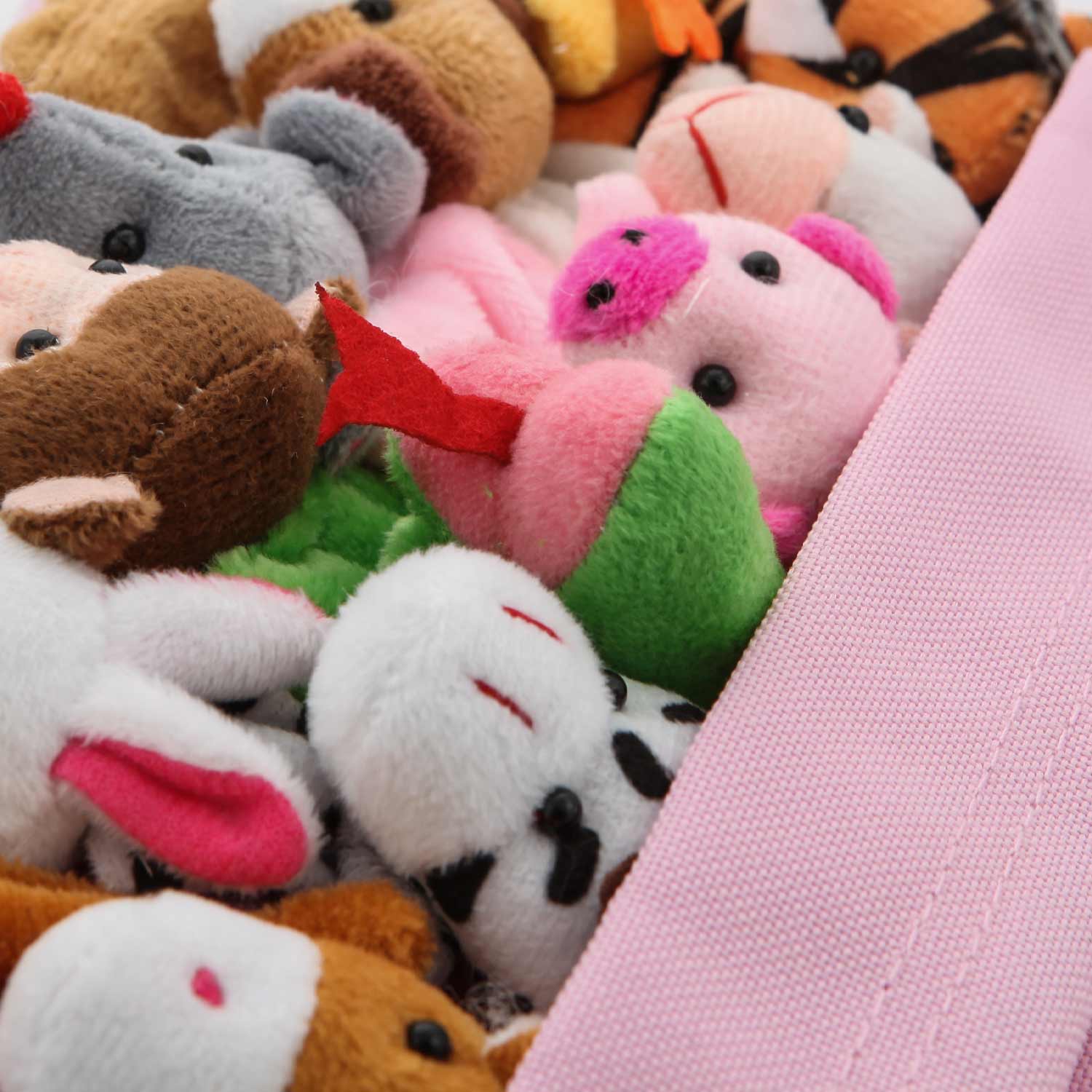 ZAINO ROSA CON MINI PELUCHES BAMBINA E TEENAGER - annameglio.com abbigliamento moda