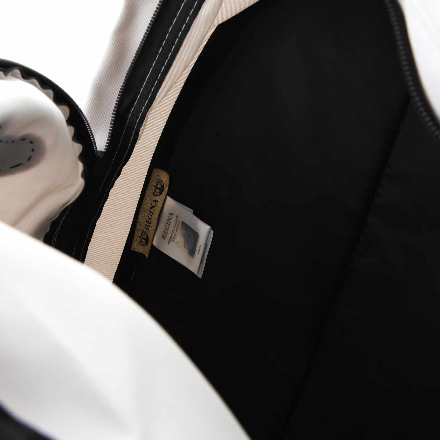 ZAINO BIANCO CON PATCH BAMBINA E TEENAGER - annameglio.com abbigliamento moda