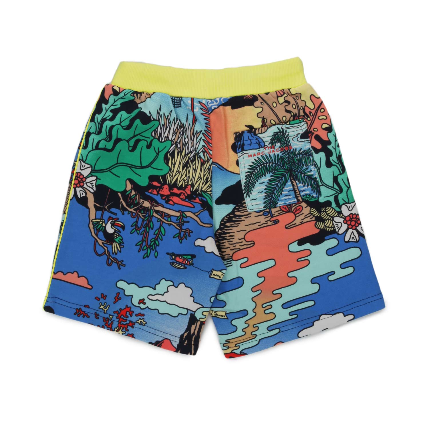 PANTALONCINO MULTICOLOR CON COULISSE BAMBINO - annameglio.com abbigliamento moda