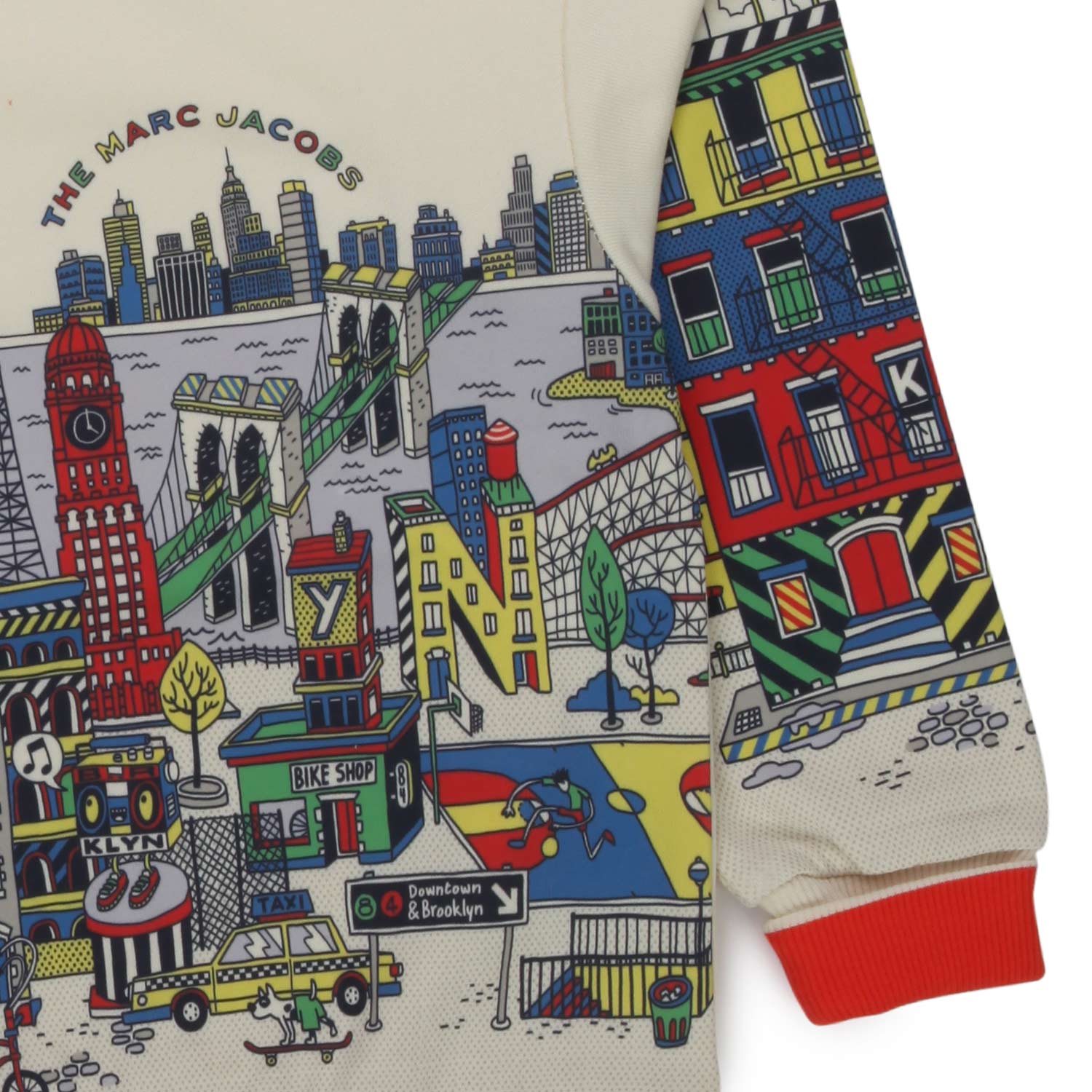 FELPA BEIGE E MULTICOLOR BAMBINO - annameglio.com abbigliamento moda