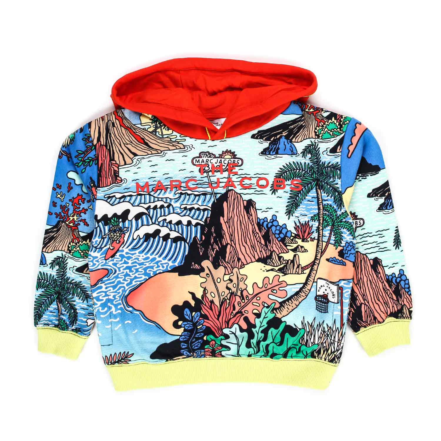 FELPA MULTICOLOR CON CAPPUCCIO BAMBINO - annameglio.com abbigliamento moda