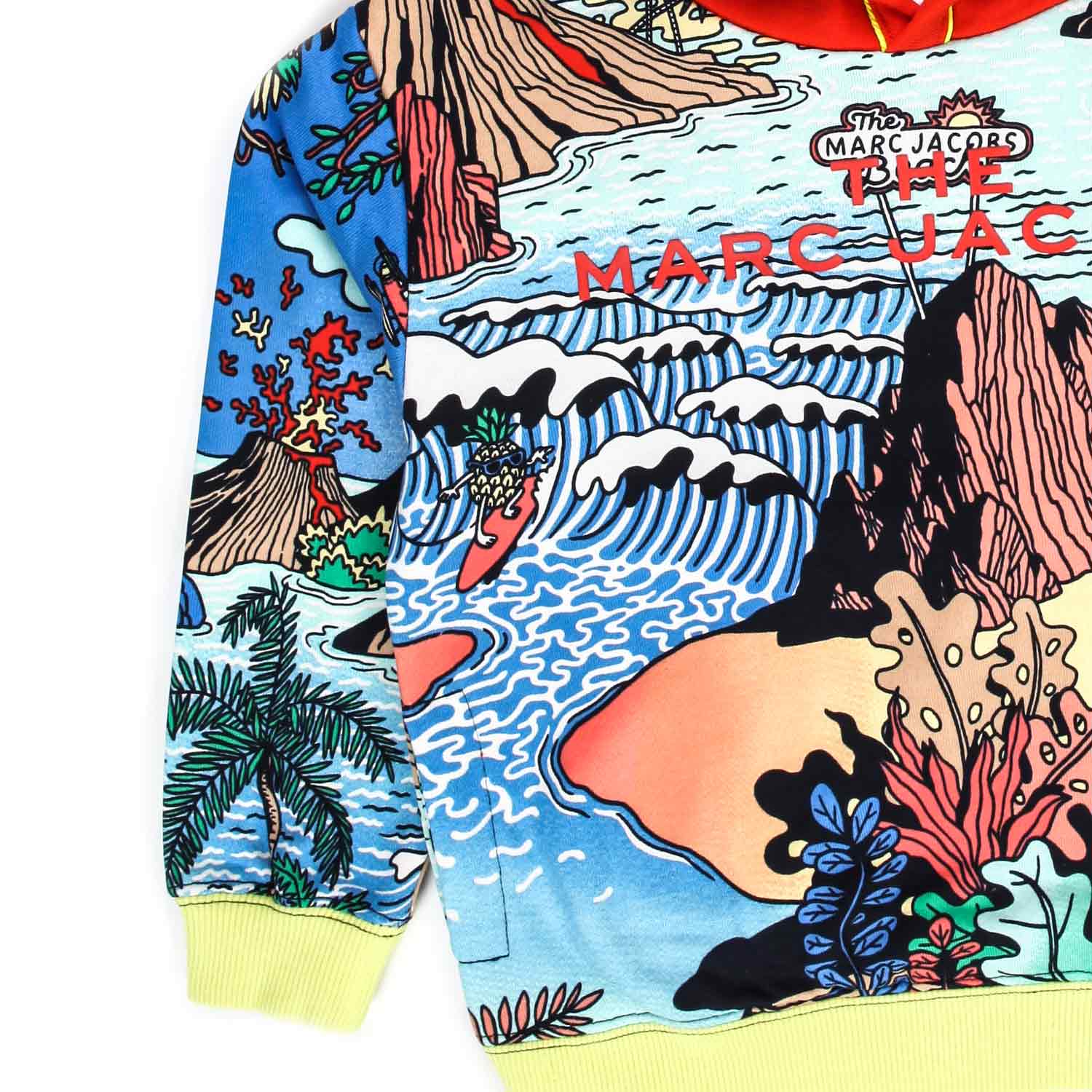 FELPA MULTICOLOR CON CAPPUCCIO BAMBINO - annameglio.com abbigliamento moda