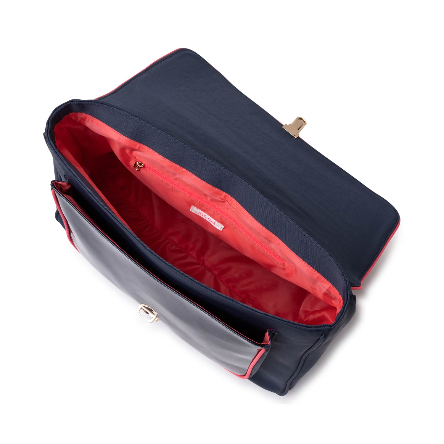 CARTELLA SCUOLA BLU E MULTICOLOR BAMBINA - annameglio.com abbigliamento moda