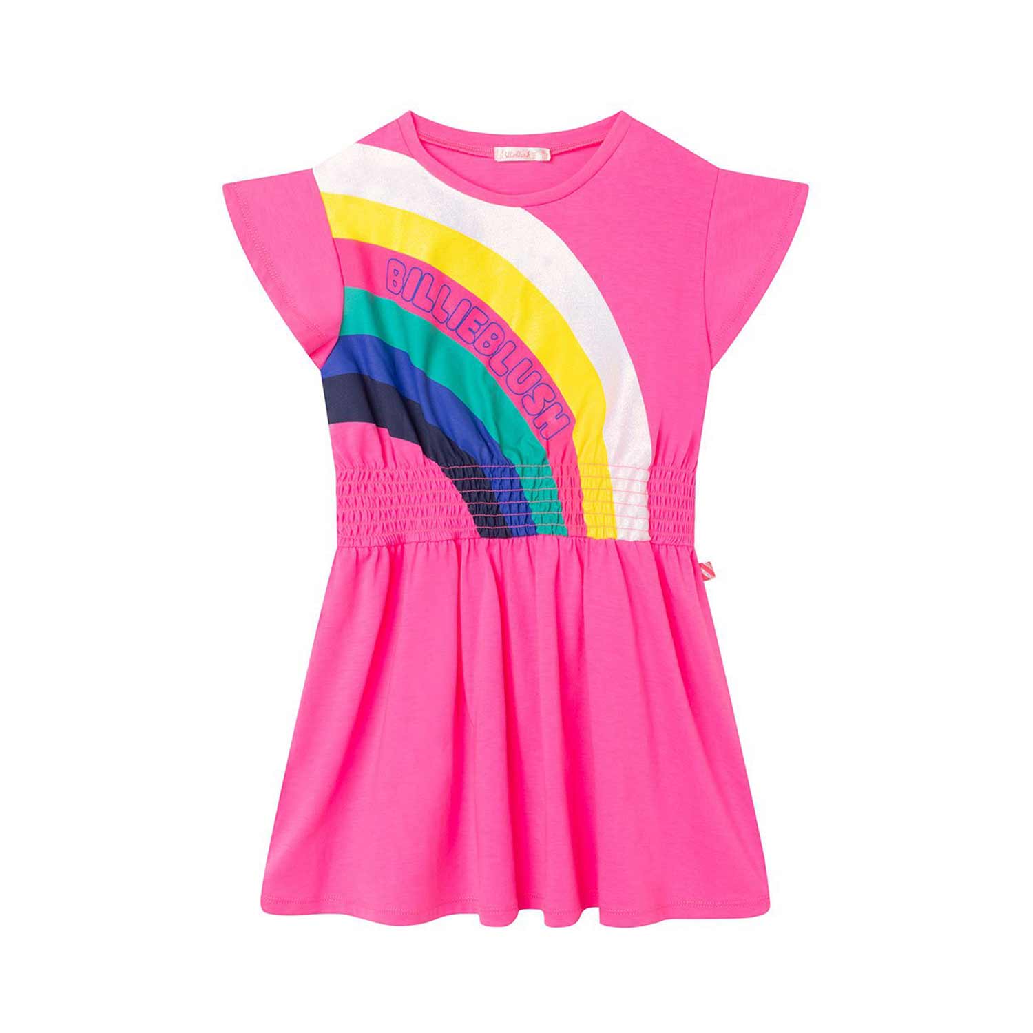 ABITO ROSA E MULTICOLOR BAMBINA - annameglio.com abbigliamento moda