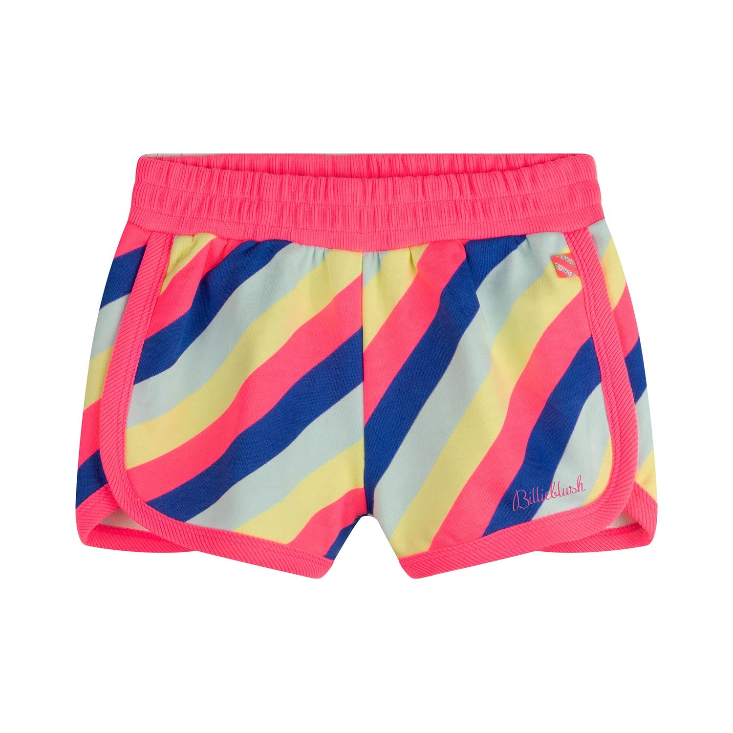 SHORTS ROSA FLUO E MULTICOLOR BAMBINA - annameglio.com abbigliamento moda
