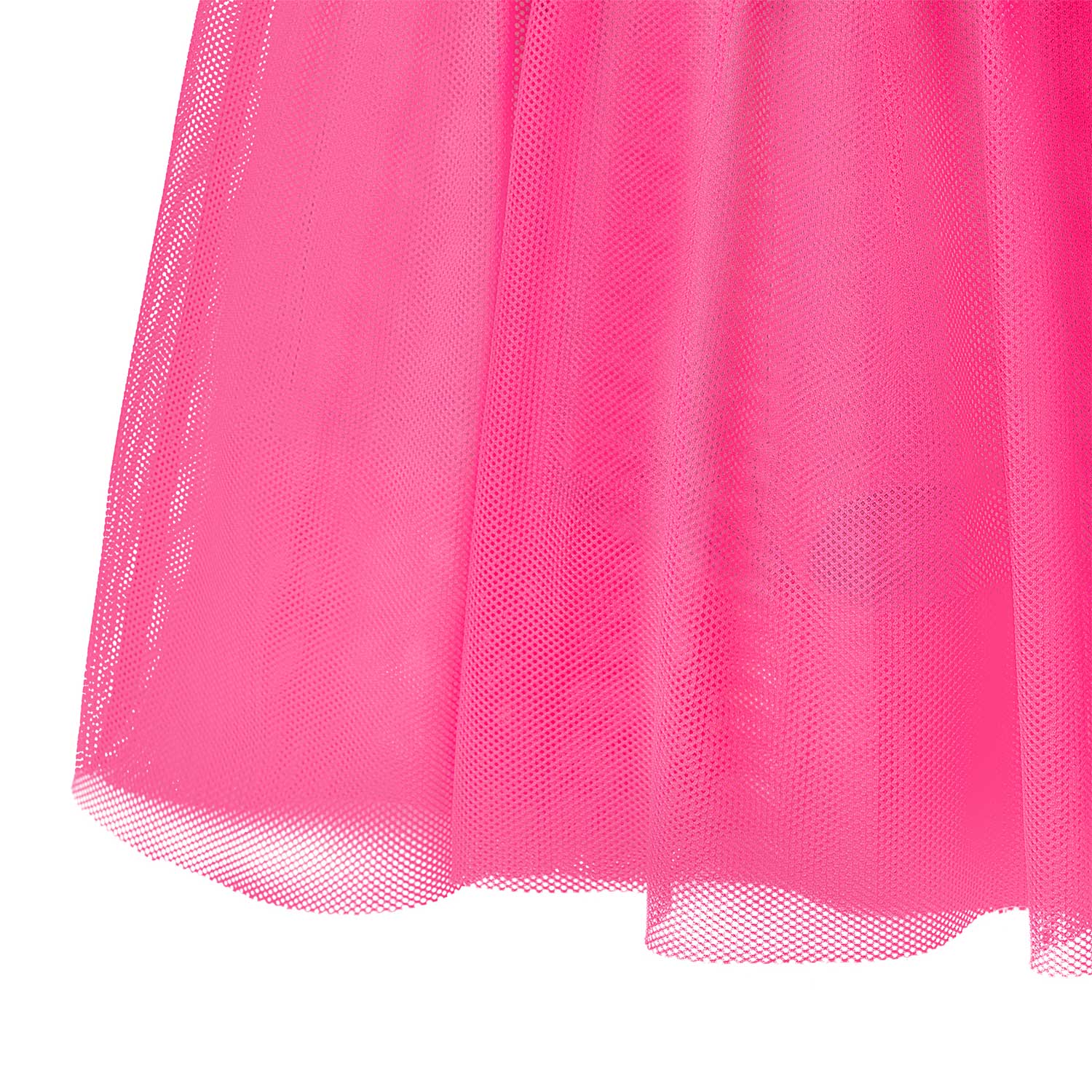 GONNA ROSA FLUO A RETE BAMBINA - annameglio.com abbigliamento moda