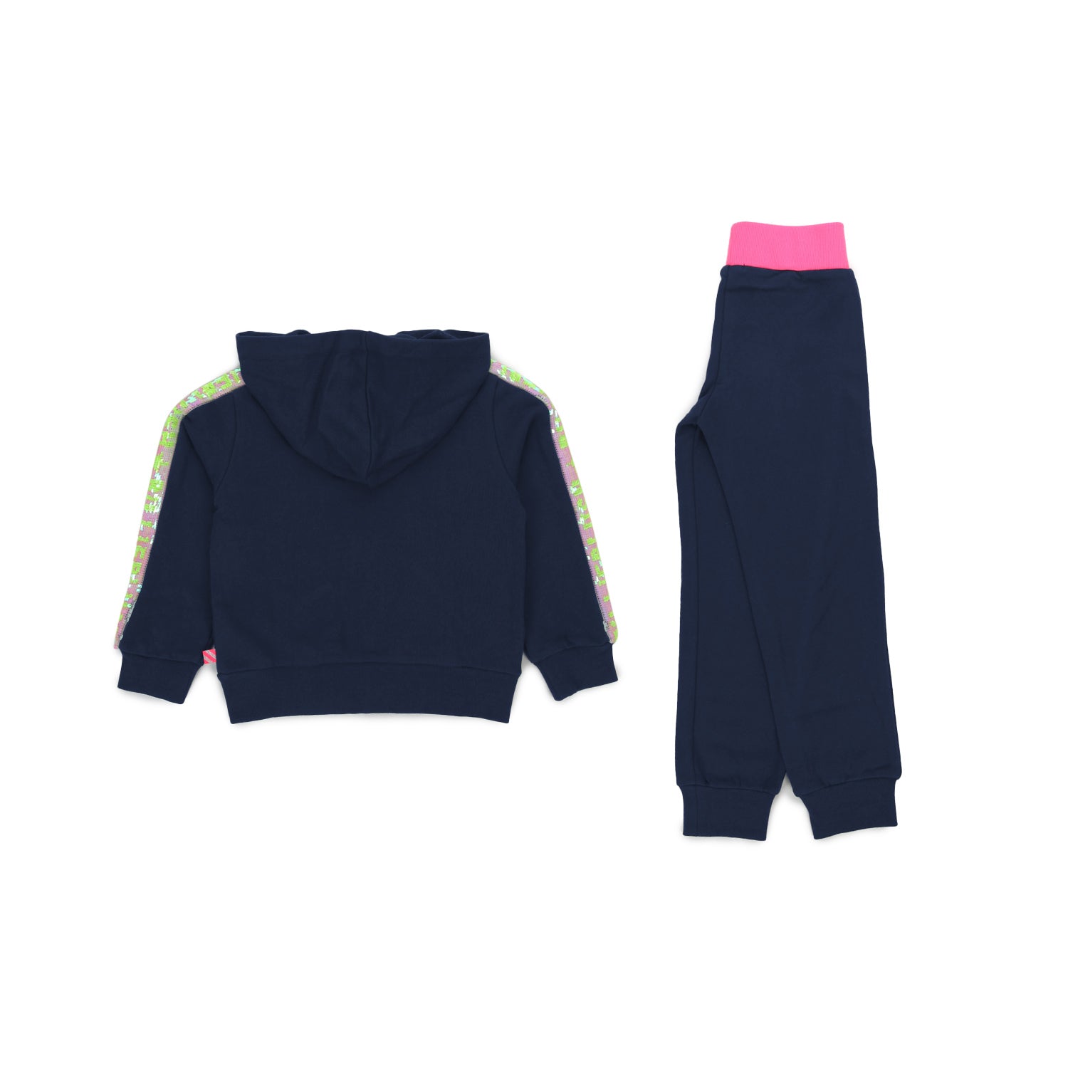 TUTA JOGGING BLU SCURO BAMBINA - annameglio.com abbigliamento moda