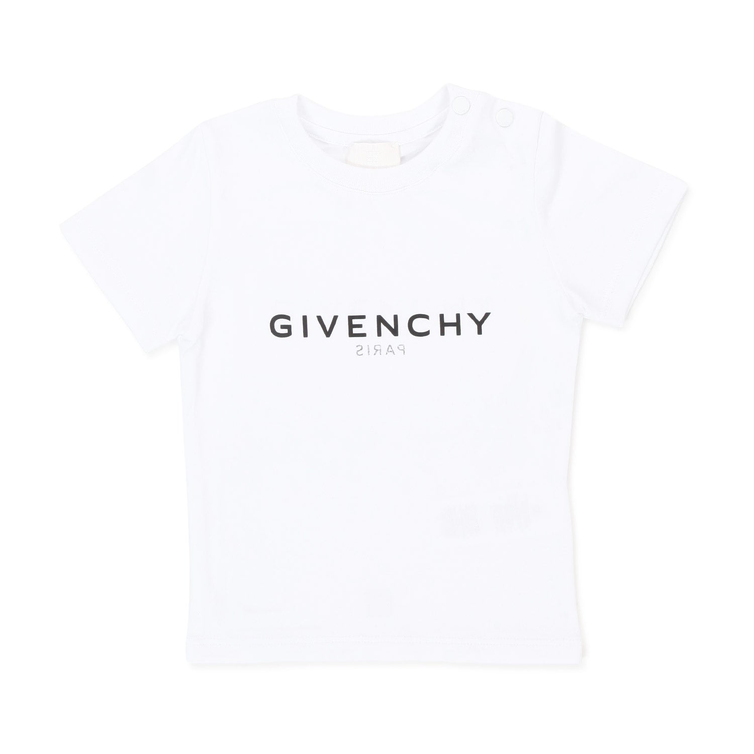 T-SHIRT BIANCA CON LOGHI BAMBINA E BEBÈ - annameglio.com abbigliamento moda