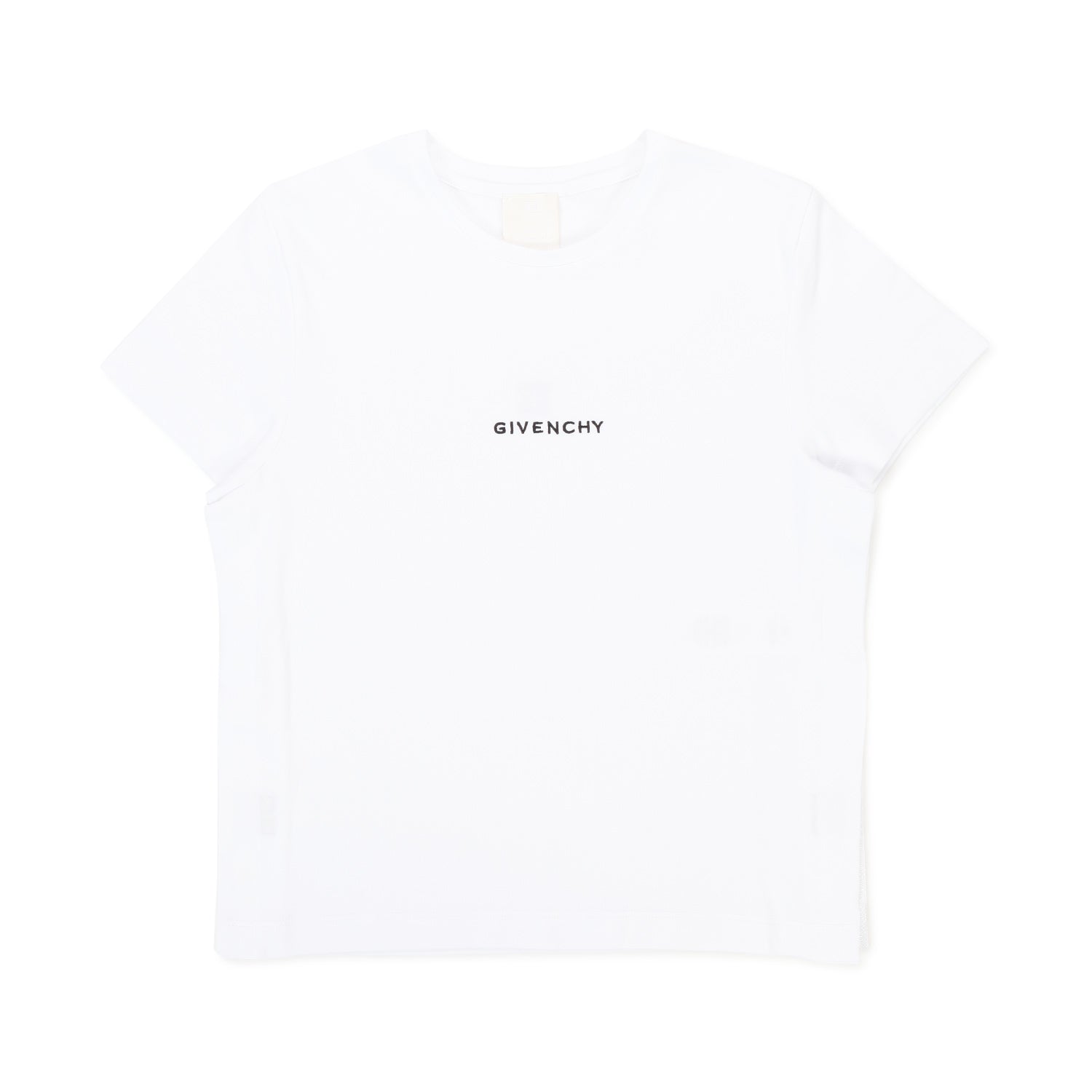 T-SHIRT BIANCA CON SPACCO AI LATI BAMBINA E TEEN - annameglio.com abbigliamento moda