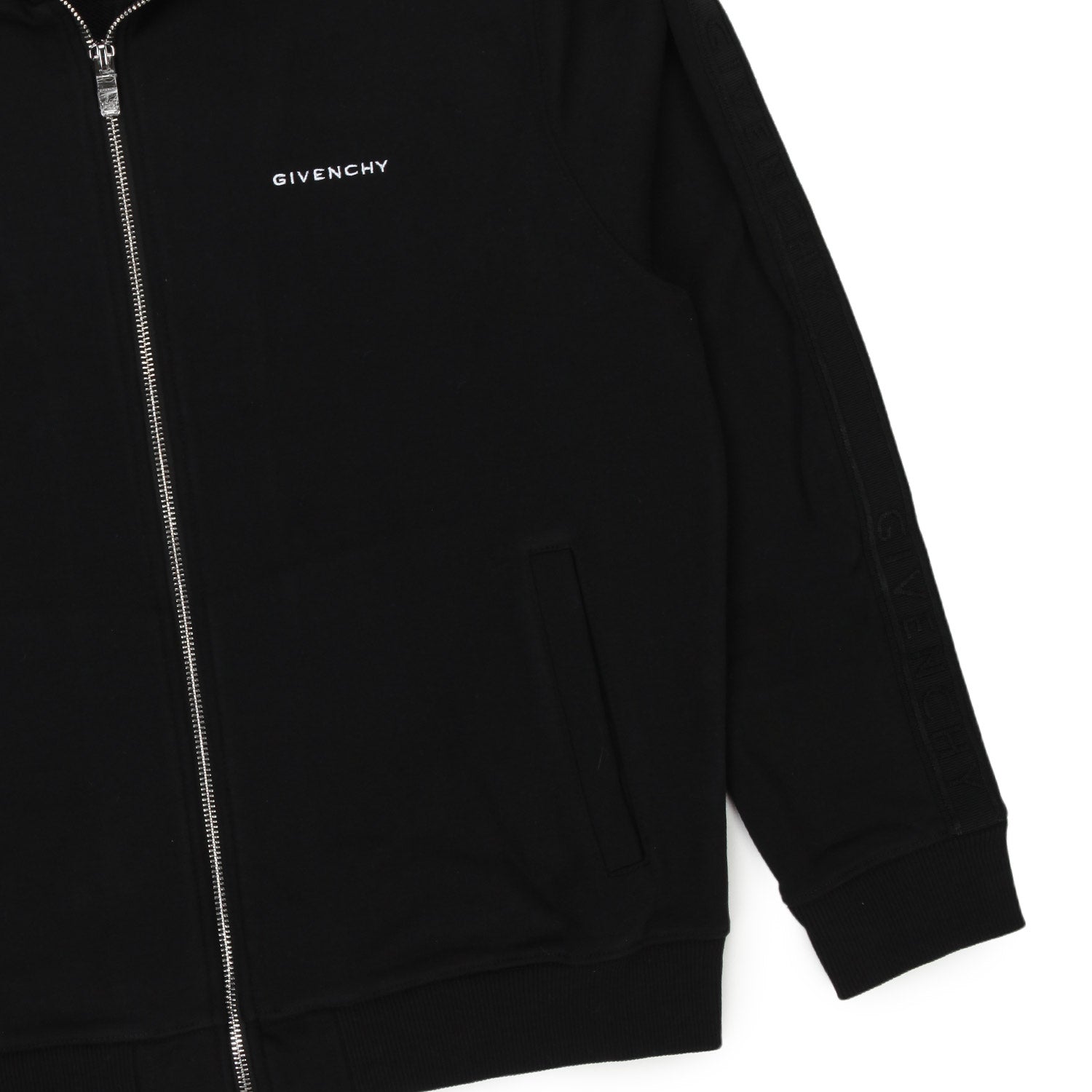 FELPA UNISEX NERA CON ZIP JR E TEEN - annameglio.com abbigliamento moda