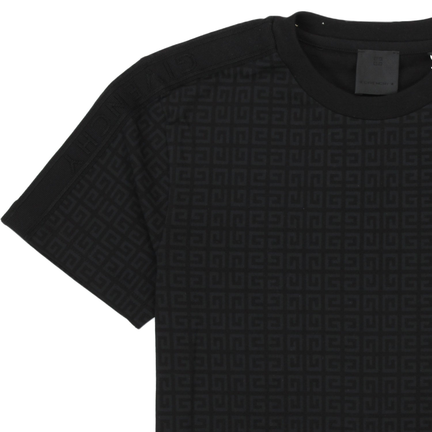 T-SHIRT NERA JACQUARD BAMBINA E TEEN - annameglio.com abbigliamento moda