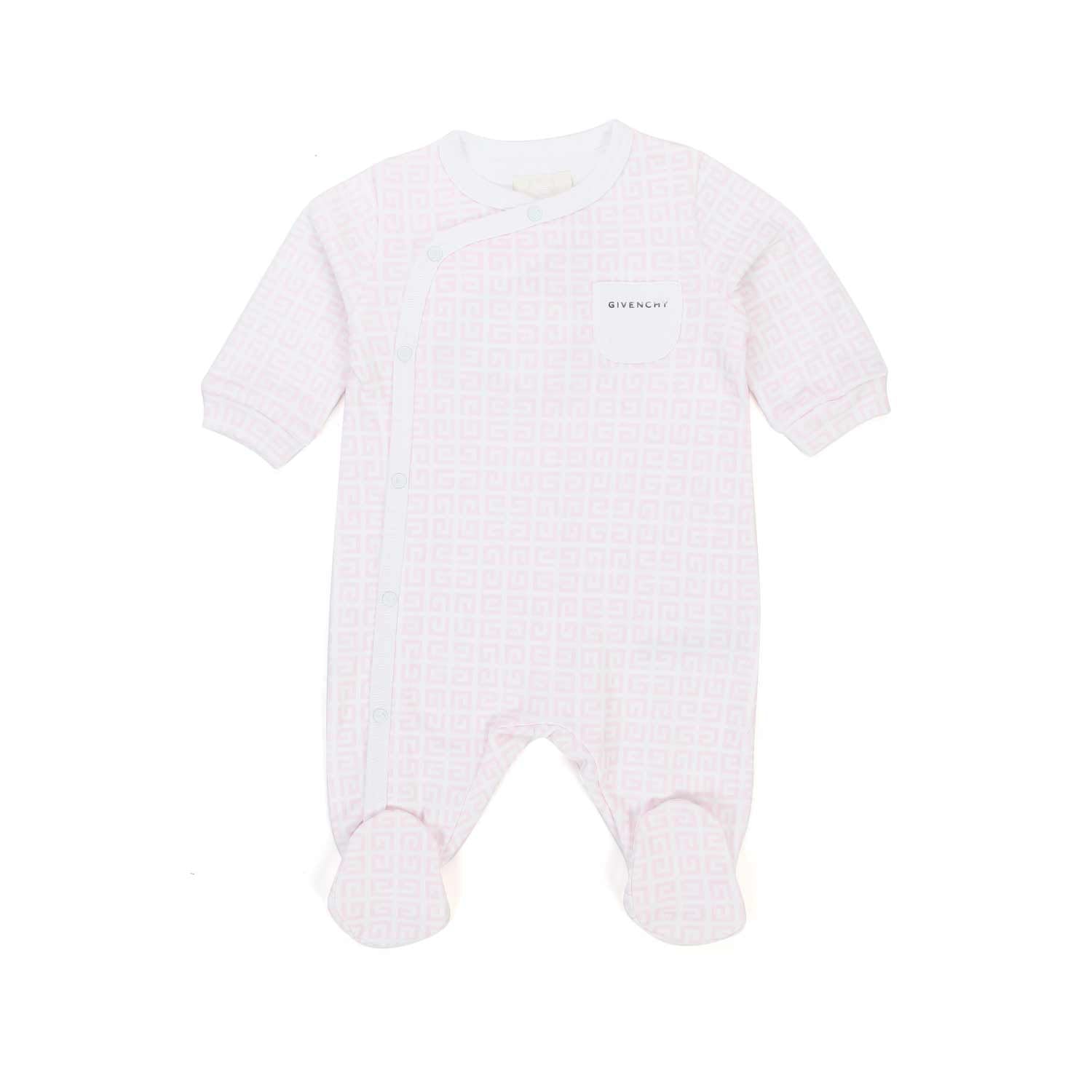 TUTINA PIGIAMA 4G ROSA NEONATA - annameglio.com abbigliamento moda