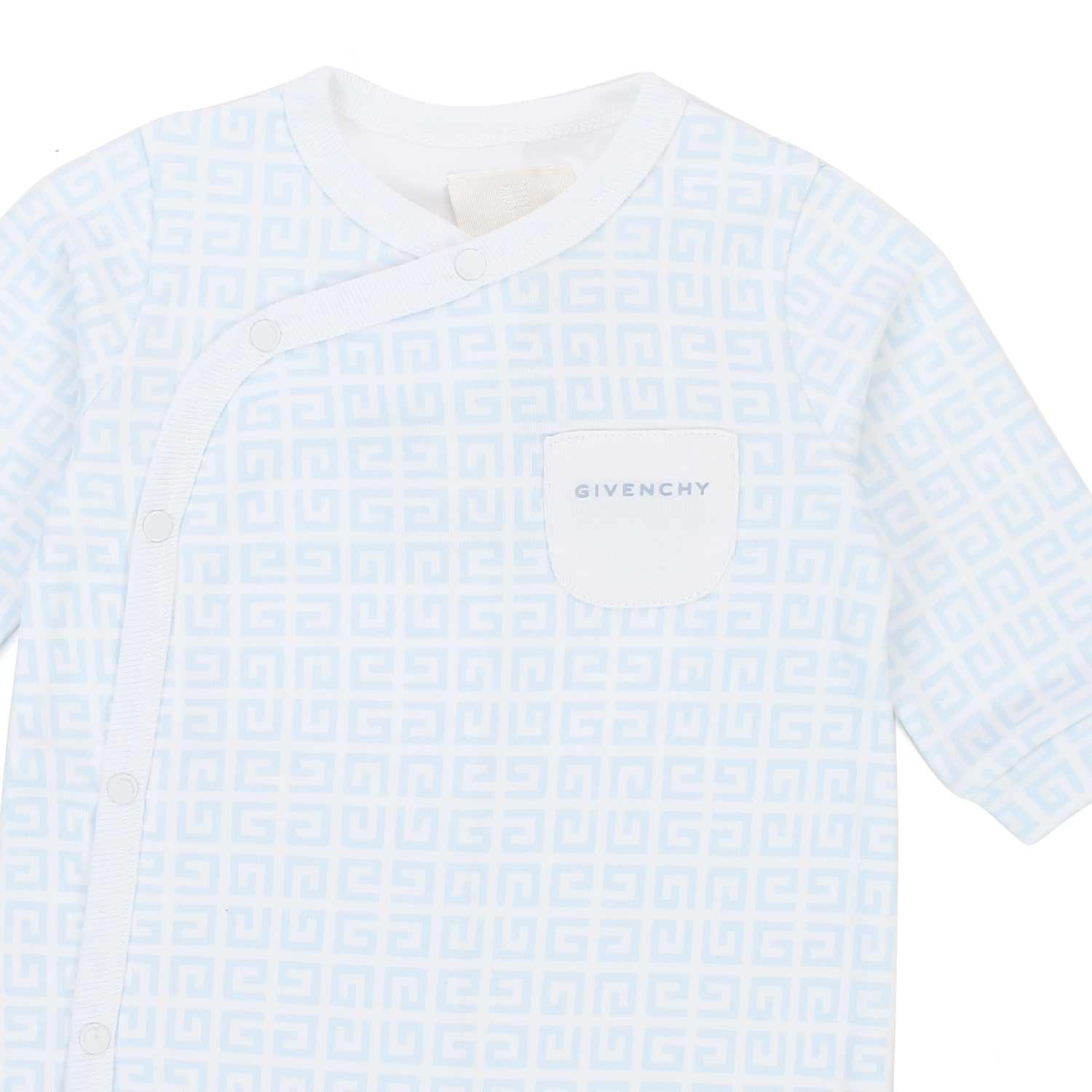 TUTINA PIGIAMA 4G CELESTE NEONATO - annameglio.com abbigliamento moda