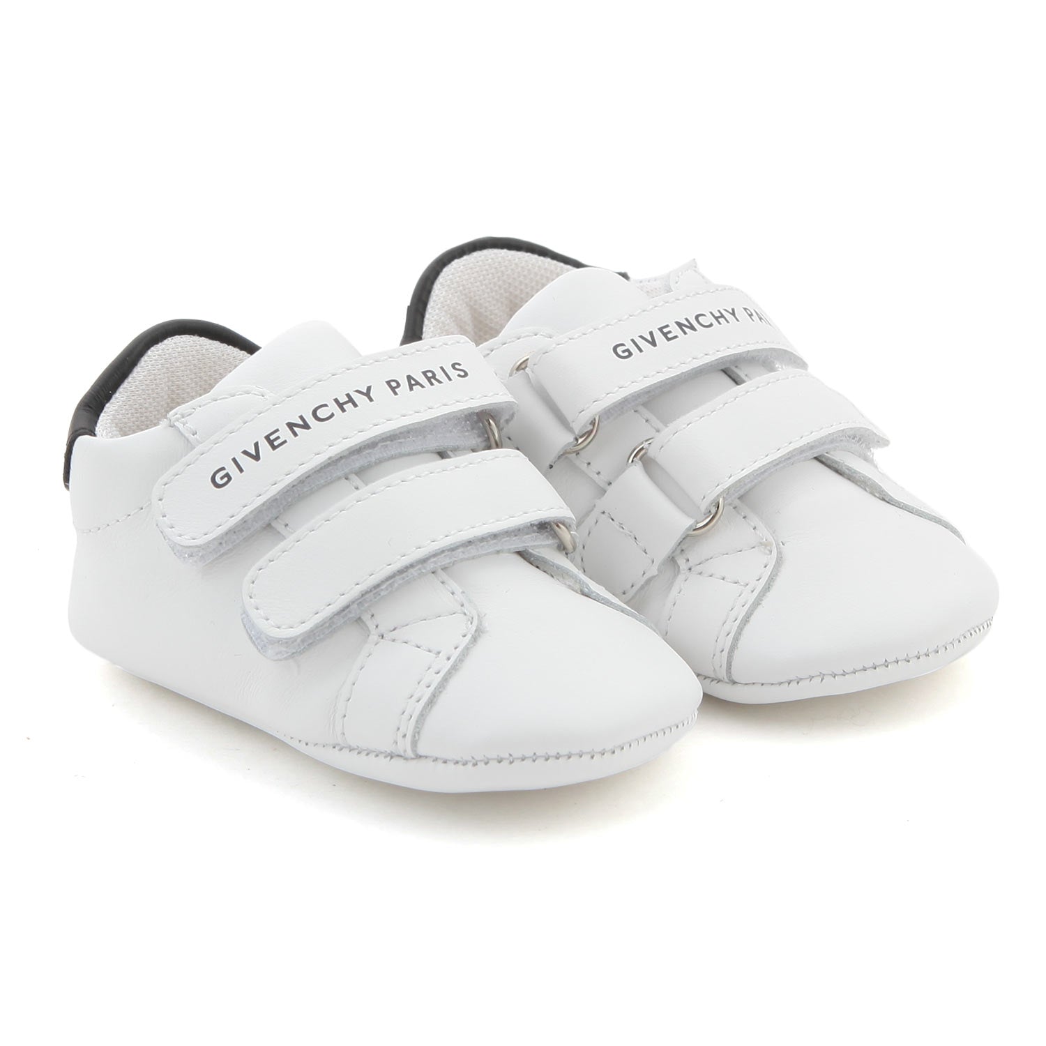 SNEAKER UNISEX BIANCA E NERA PER BEBÈ - annameglio.com abbigliamento moda