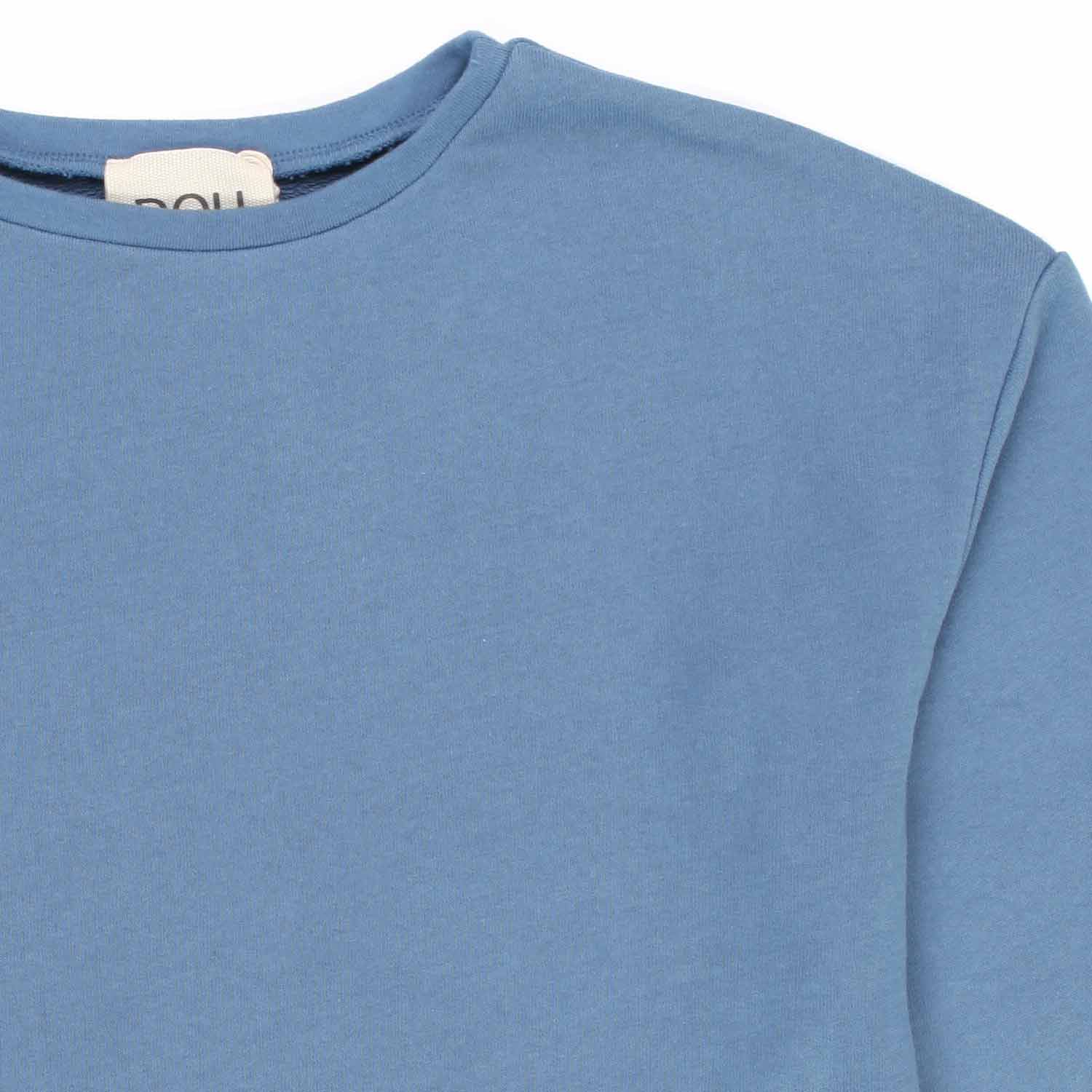 FELPA AZZURRO POLVERE BAMBINA E TEEN - annameglio.com abbigliamento moda