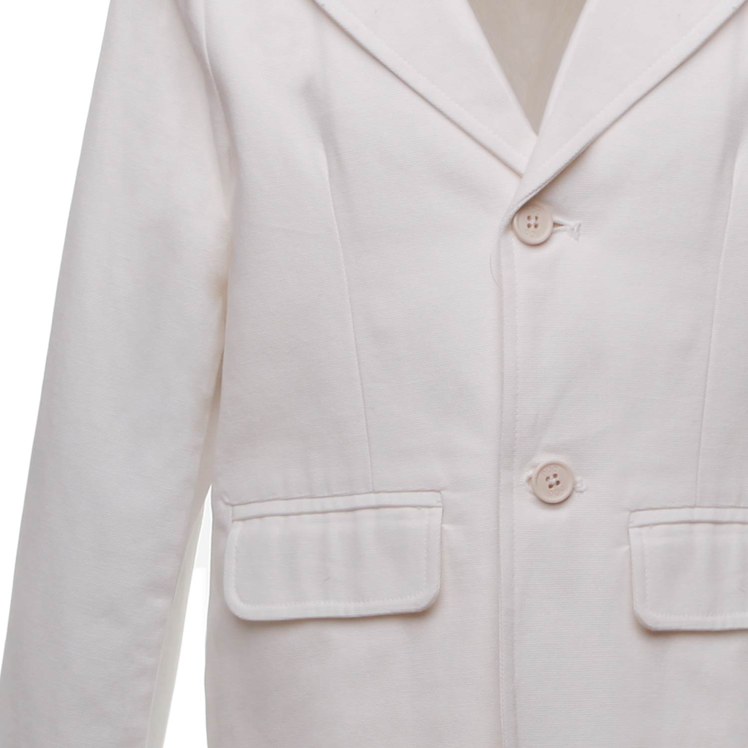 GIACCA BLAZER UNISEX BIANCA JR E TEEN - annameglio.com abbigliamento moda